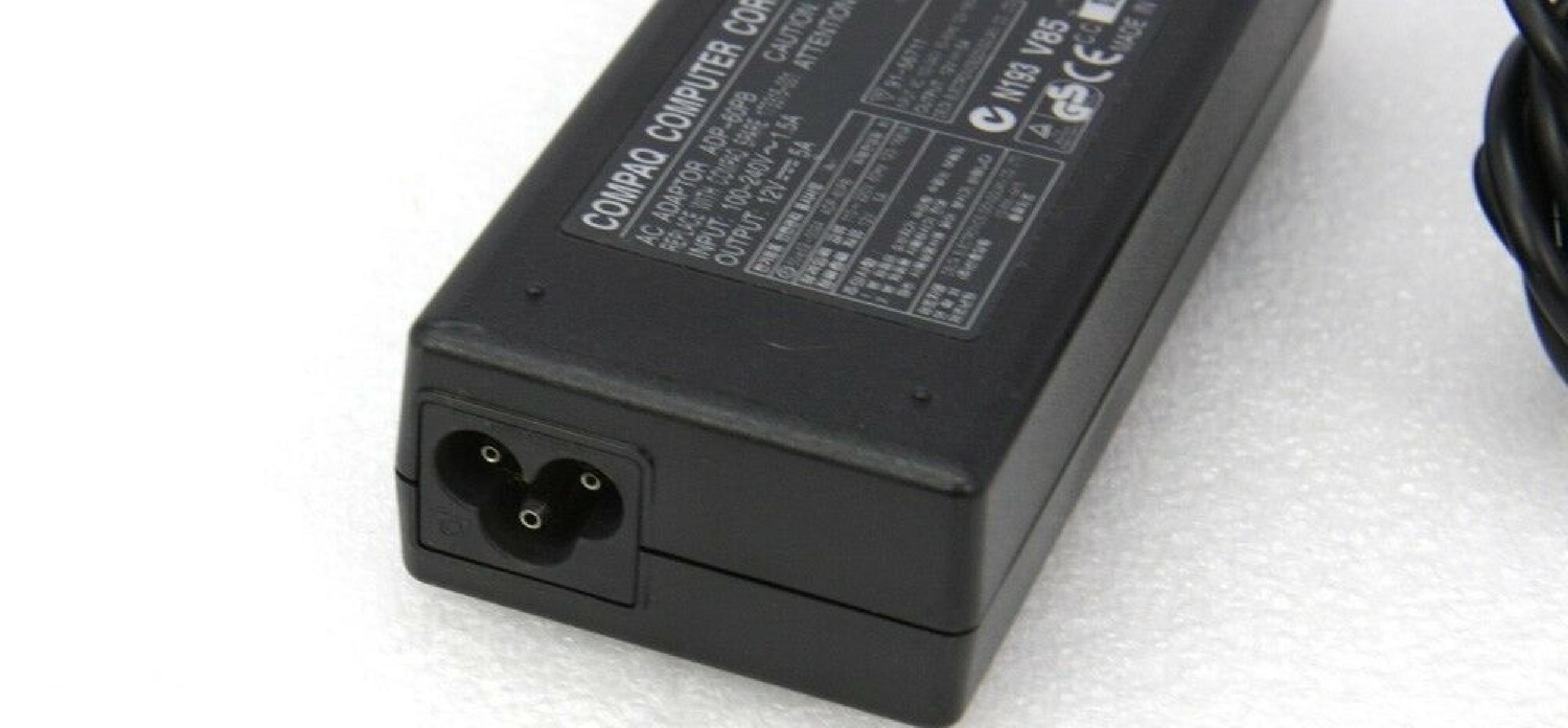 COMPAQ / HEWLETT PACKARD / HP ADP-60PB 12V DC 5A AC ADAPTER WITH 4 PIN CONNECTOR