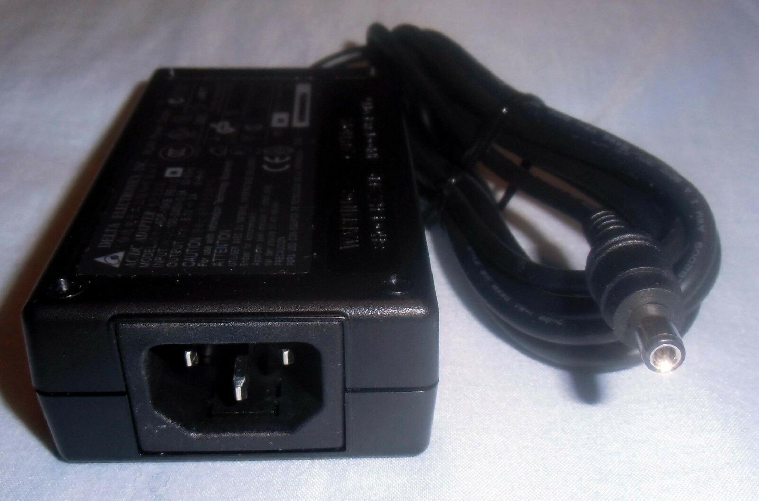 DELTA ELECTRONICS INC ADP-15KB 5.1V DC 3.0A AC ADAPTER WITH BARREL CONNECTOR