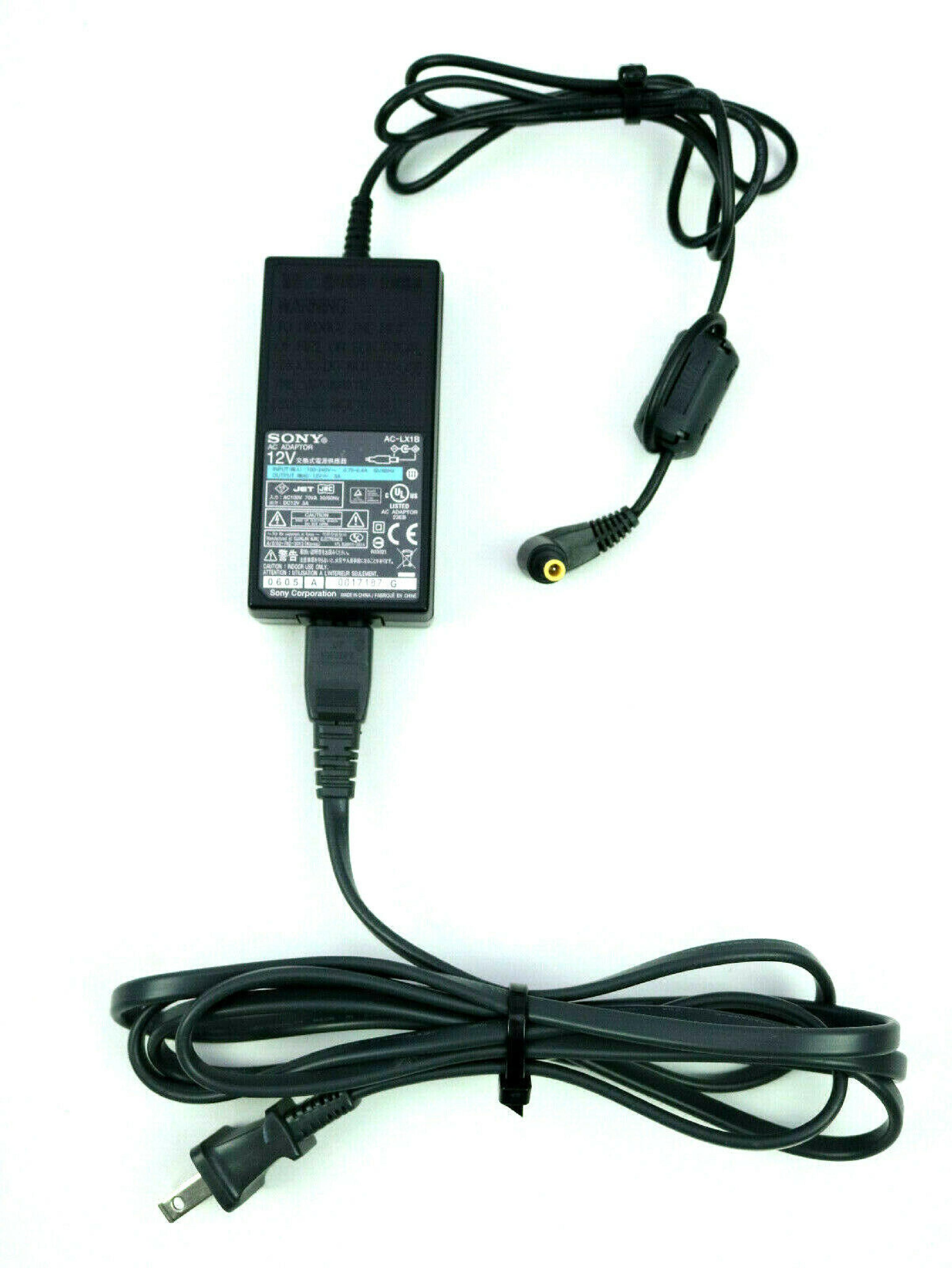 SONY AC-LX1B 12V DC 3A AC ADAPTER WITH BARREL CONNECTOR