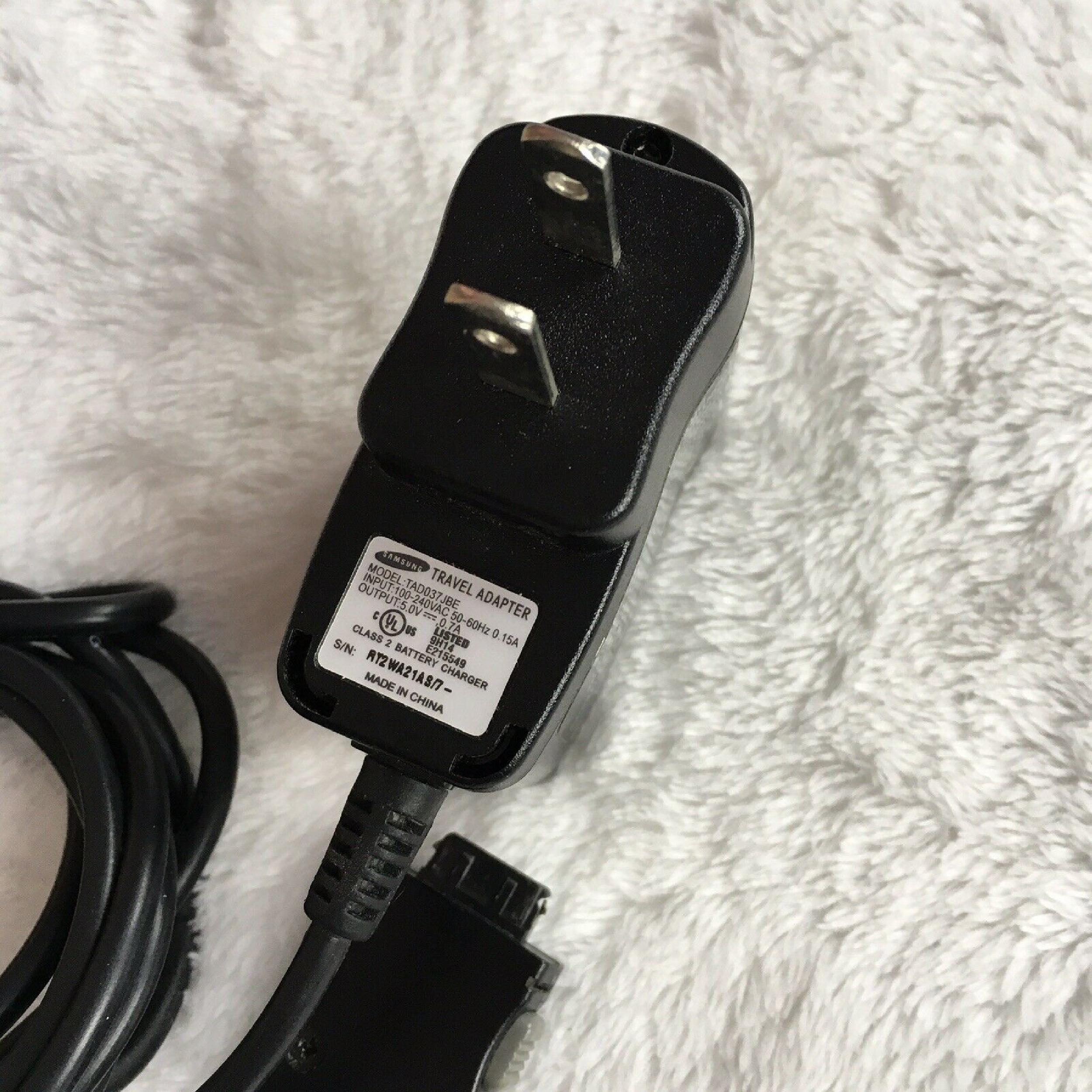 SAMSUNG TAD037JBE CUT WIRE 5.0V DC 0.7A AC ADAPTER