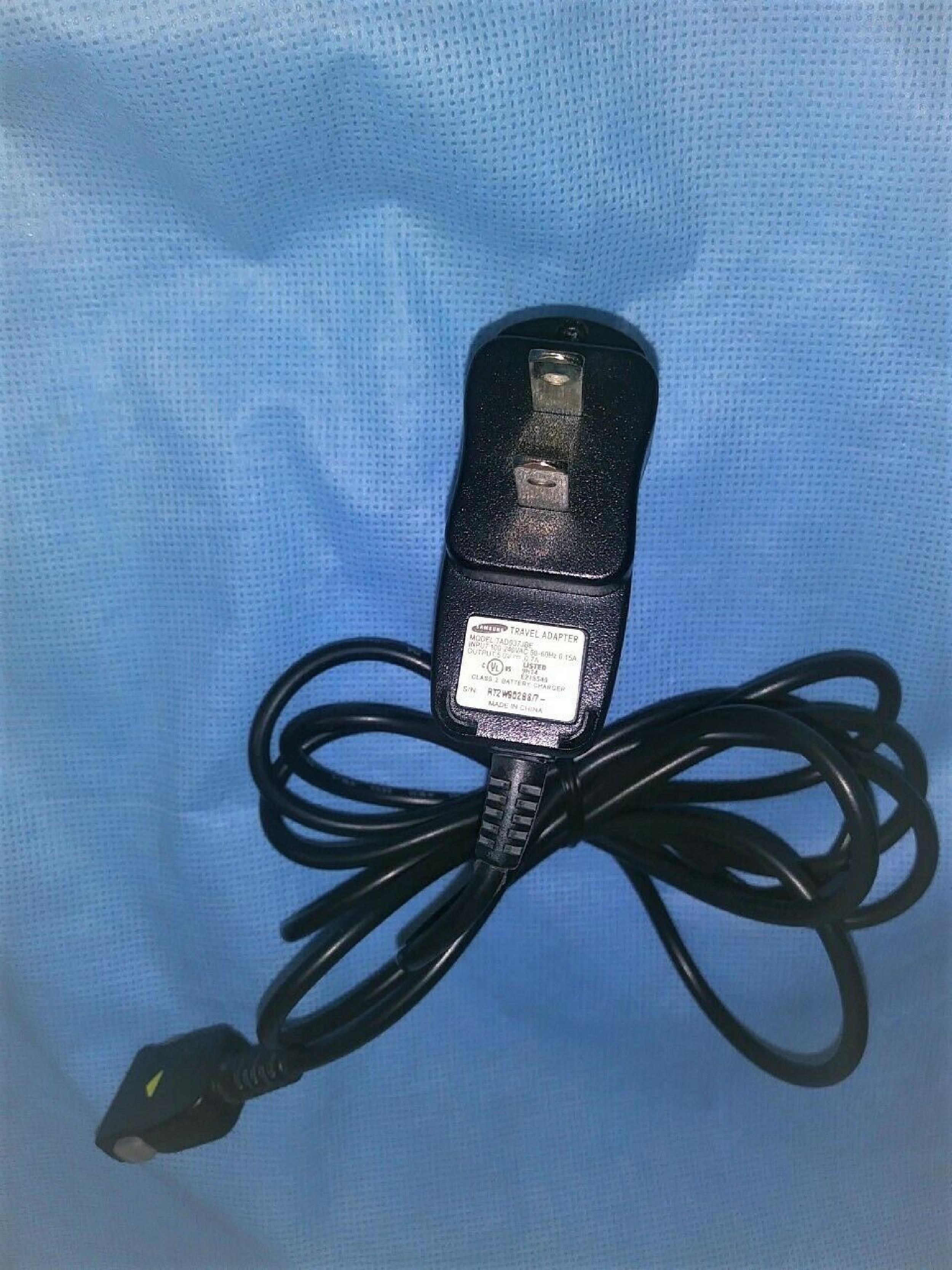 SAMSUNG TAD037JBE CUT WIRE 5.0V DC 0.7A AC ADAPTER