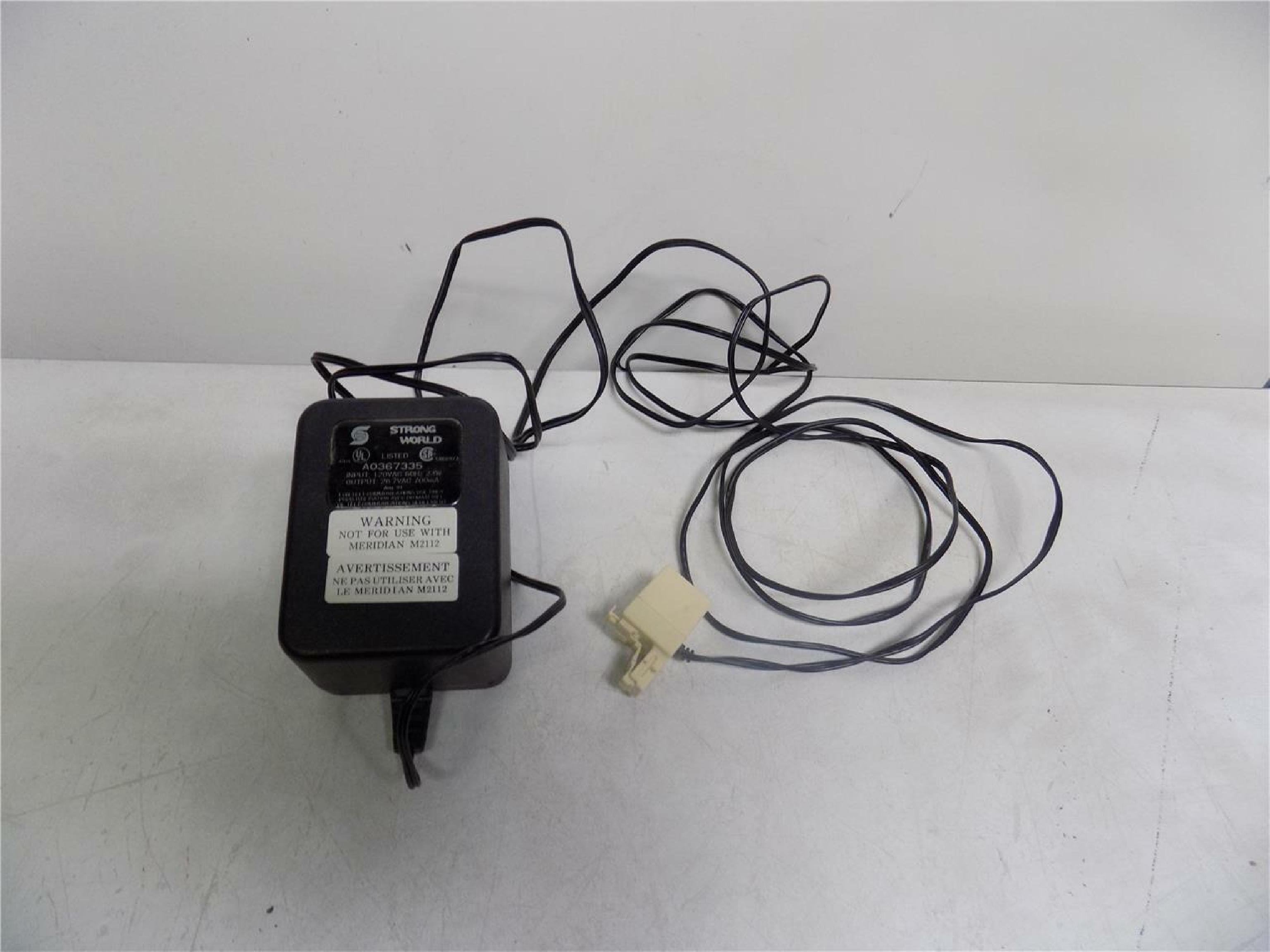 STRONG WORLD A0367335 CUT WIRE 26.7V AC 700MA AC ADAPTER