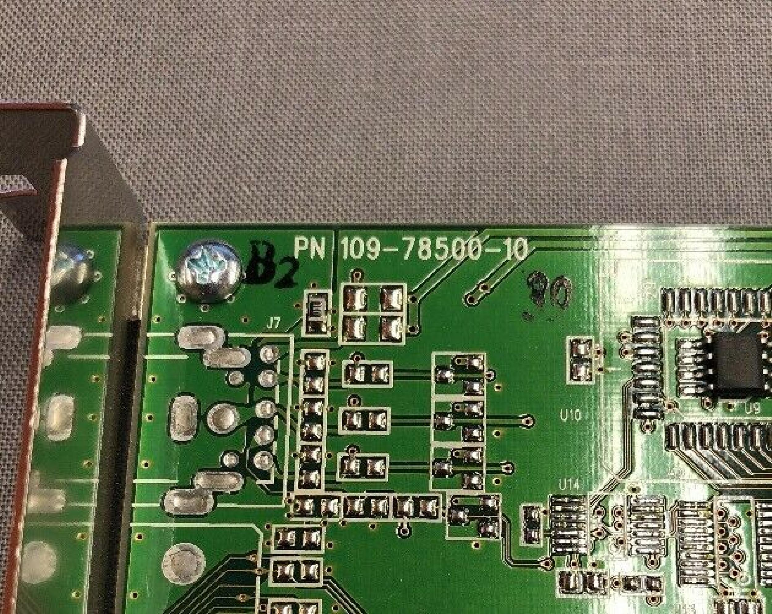ATI 109-78500-10 RADEON 7000 32MB AGP VIDEO CARD WITH VGA PORT DVI AND S-VIDEO OUTPUTS VGA,