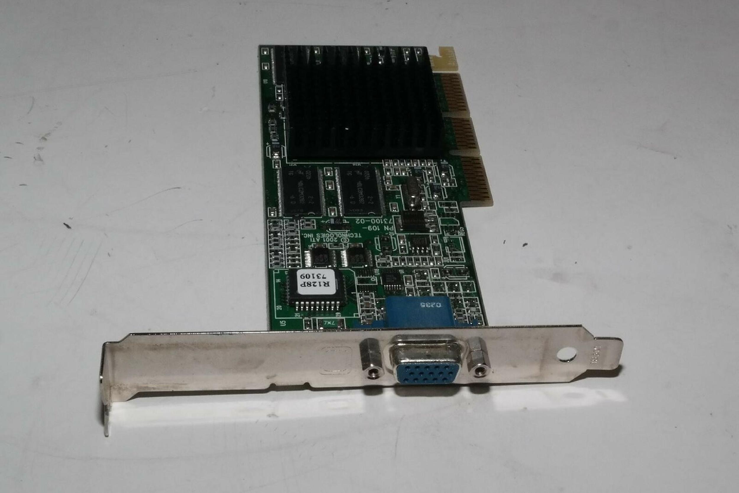 ATI 1027311602 32MB AGP VIDEO CARD WITH VGA PORT OUTPUT RAGE 128 ULTRA