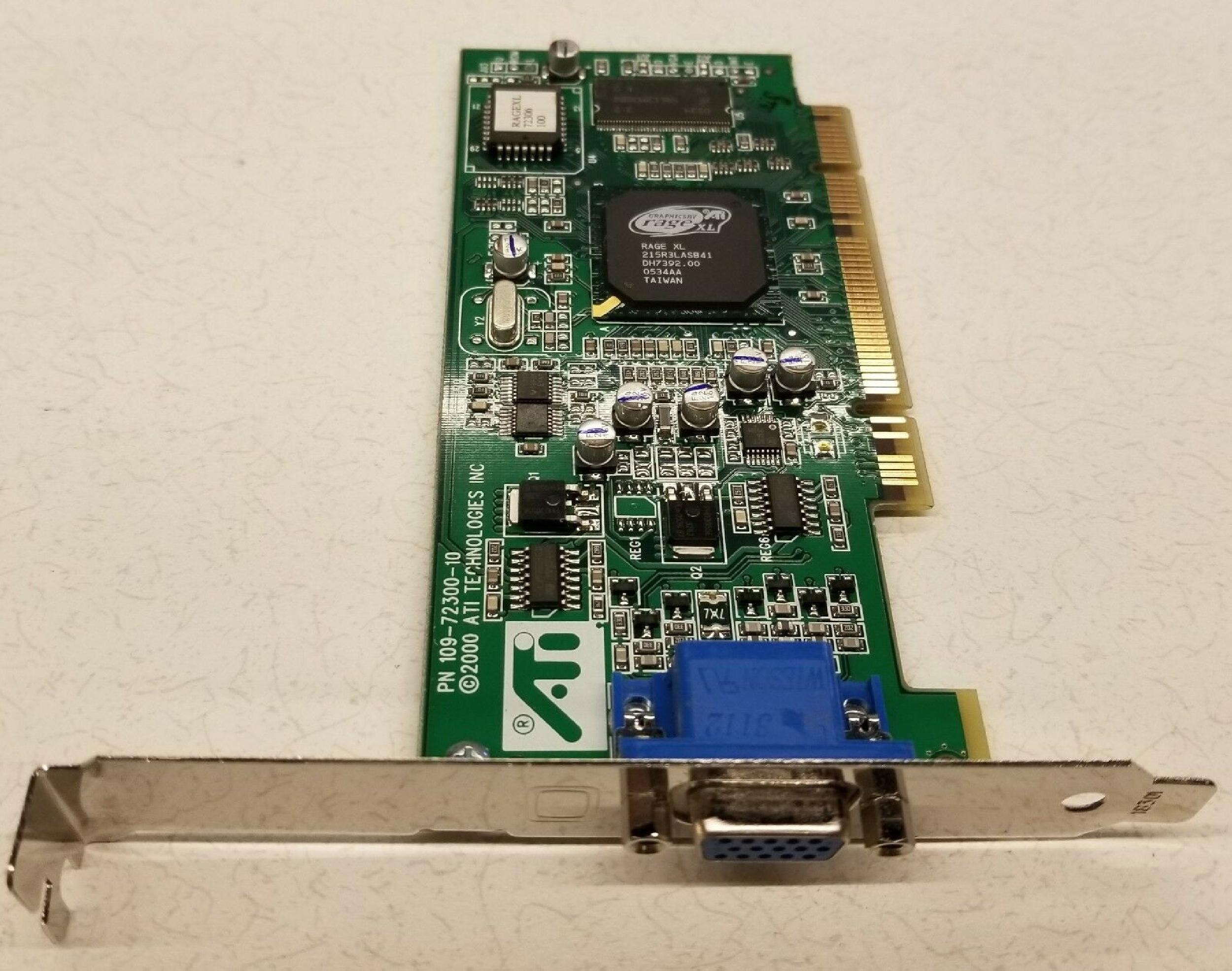 ATI 1027230611 RAGE XL 8MB PCI VIDEO CARD WITH VGA PORT