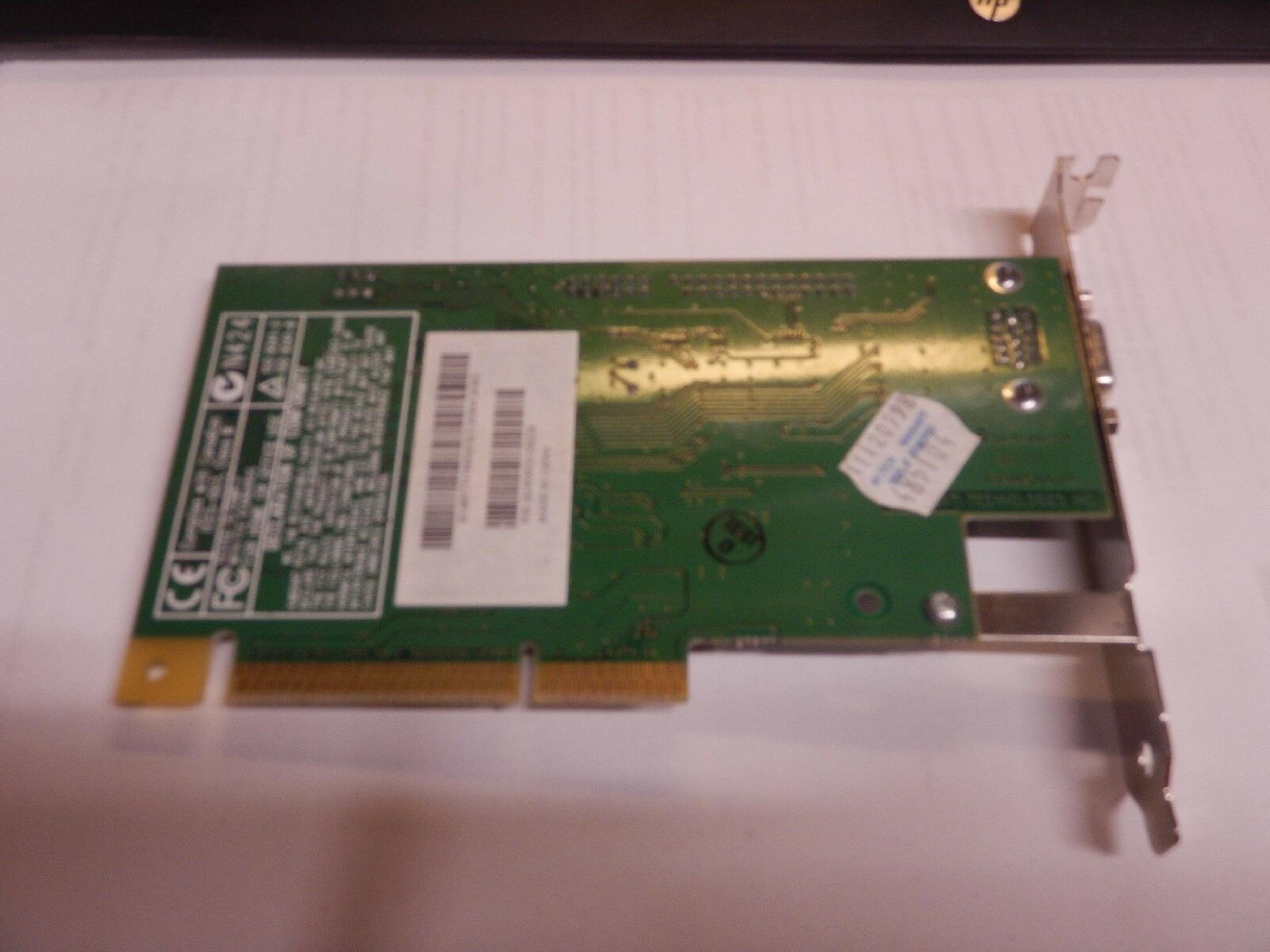 ATI 109-49300-00 RAGE IIC 4MB AGP VIDEO CARD WITH VGA PORT 128