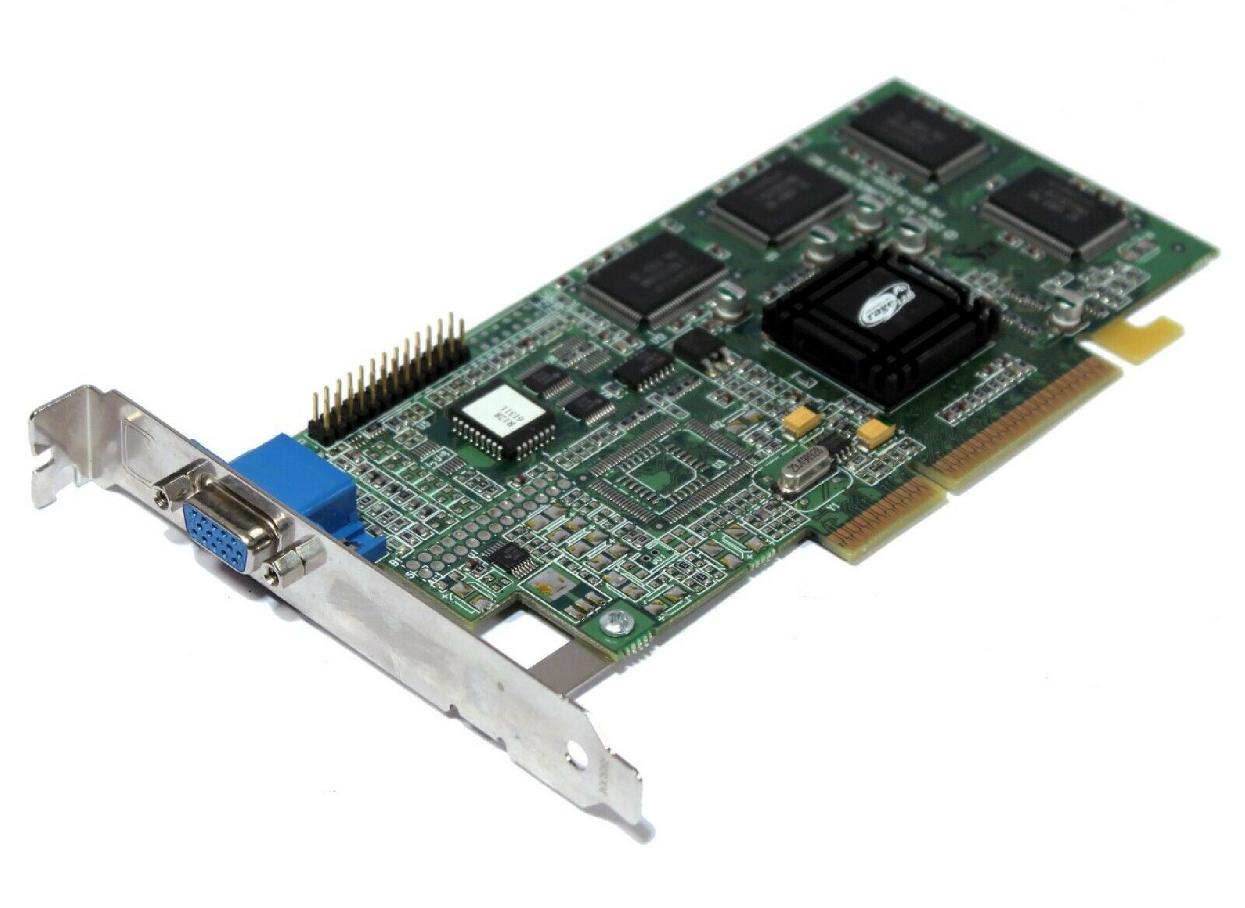 ATI 1025051111 RAGE 128 PRO 16MB AGP VIDEO CARD WITH VGA PORT