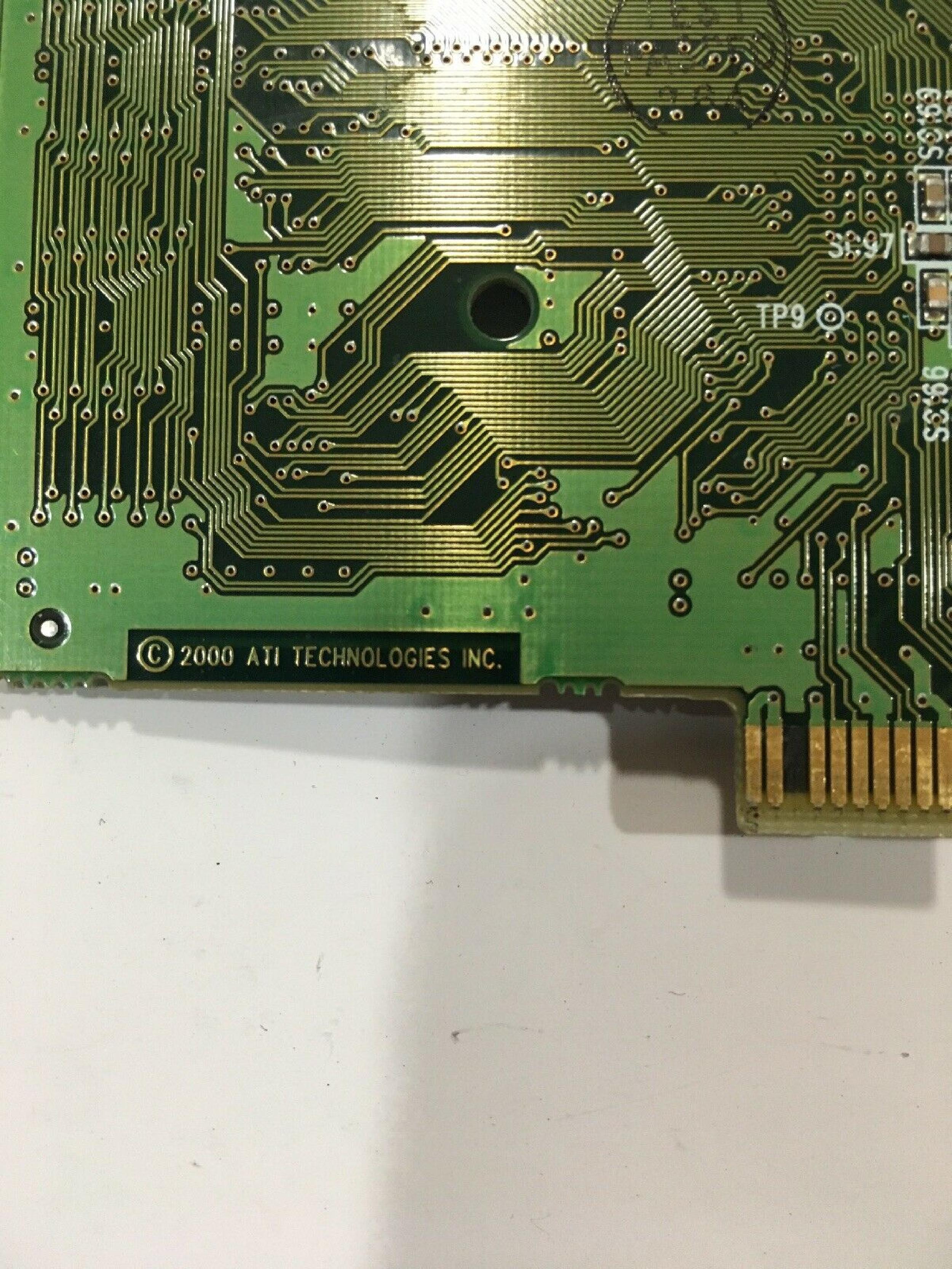 ATI 109-57400-31 RAGE 128 PRO 16MB AGP VIDEO CARD WITH VGA PORT