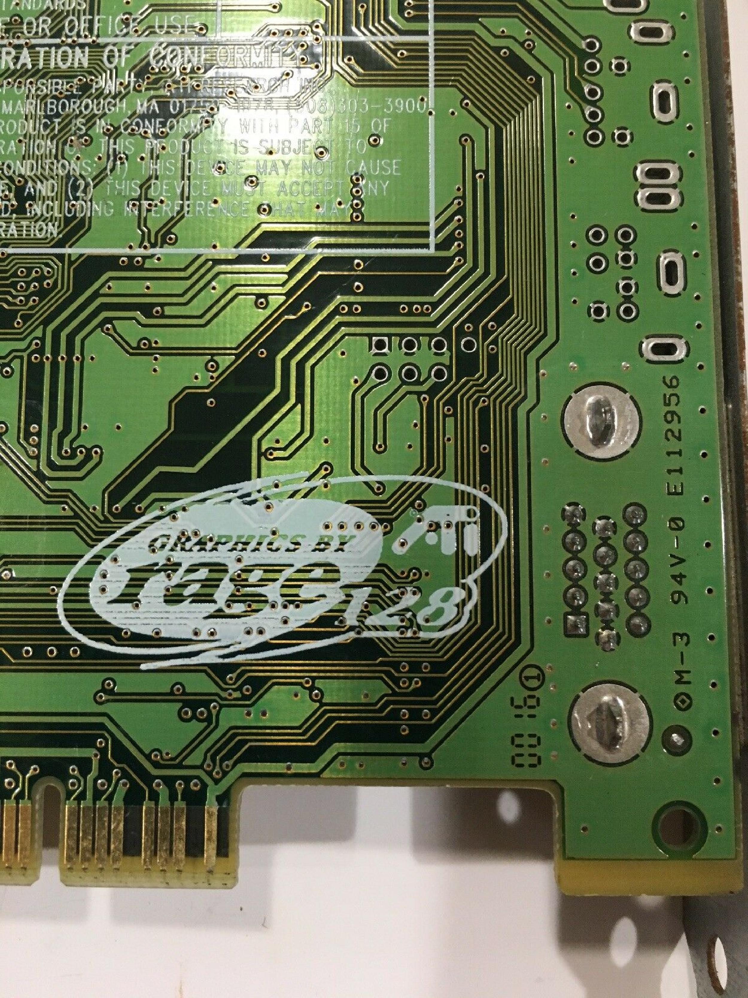 ATI 109-57400-31 RAGE 128 PRO 16MB AGP VIDEO CARD WITH VGA PORT