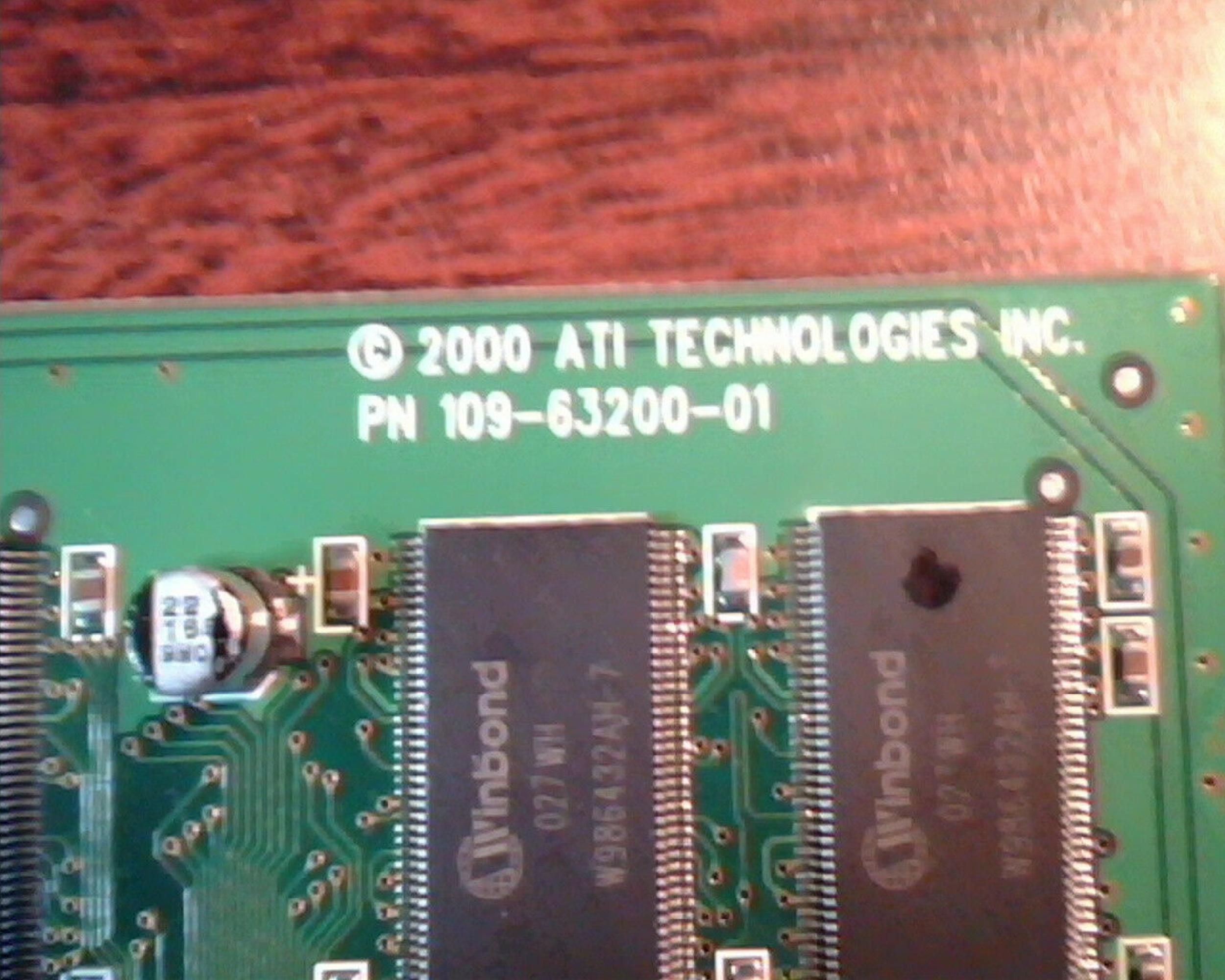 ATI 1026320202 RAGE 128 PRO 32MB AGP VIDEO CARD WITH VGA S-VID COMP-IN AND COMP-OUT PORTS 128MB S-VIDEO COMPOSITE IN OUT
