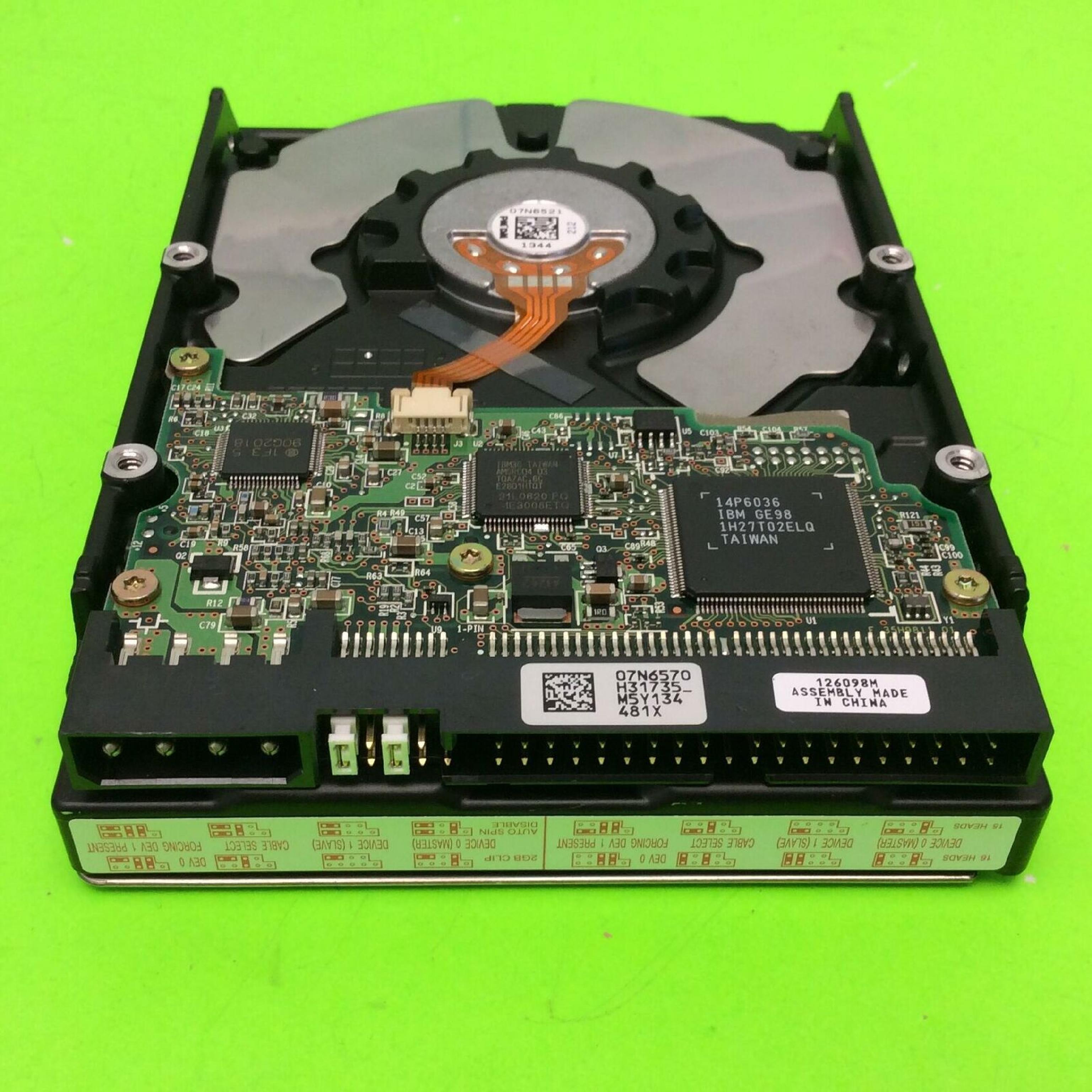 IBM 0150YR DESKSTAR 10GB 7200RPM AT 3.5 INCH HARD DRIVE