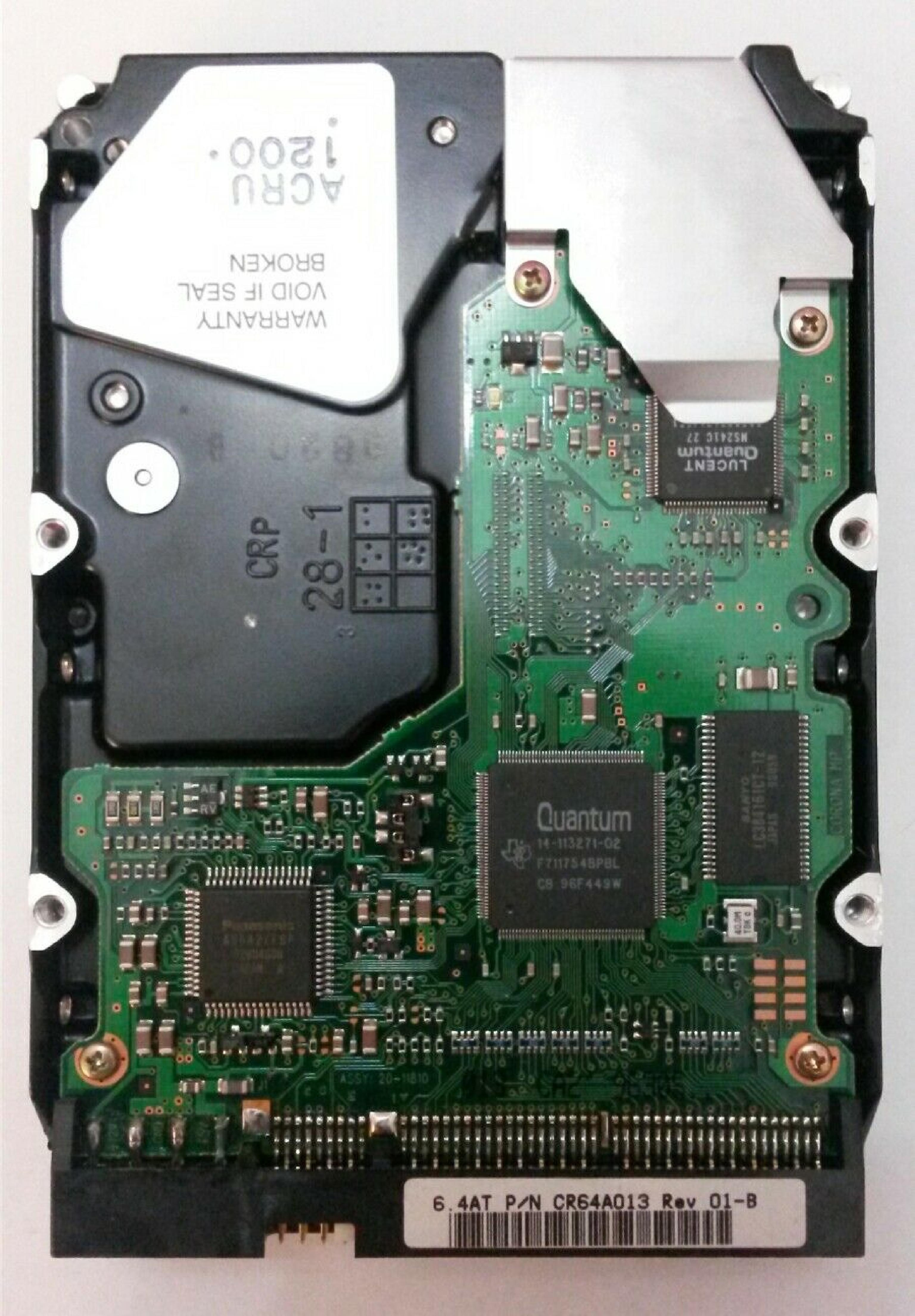 QUANTUM CR64A02H 6GB AT 3.5 INCH HARD DRIVE