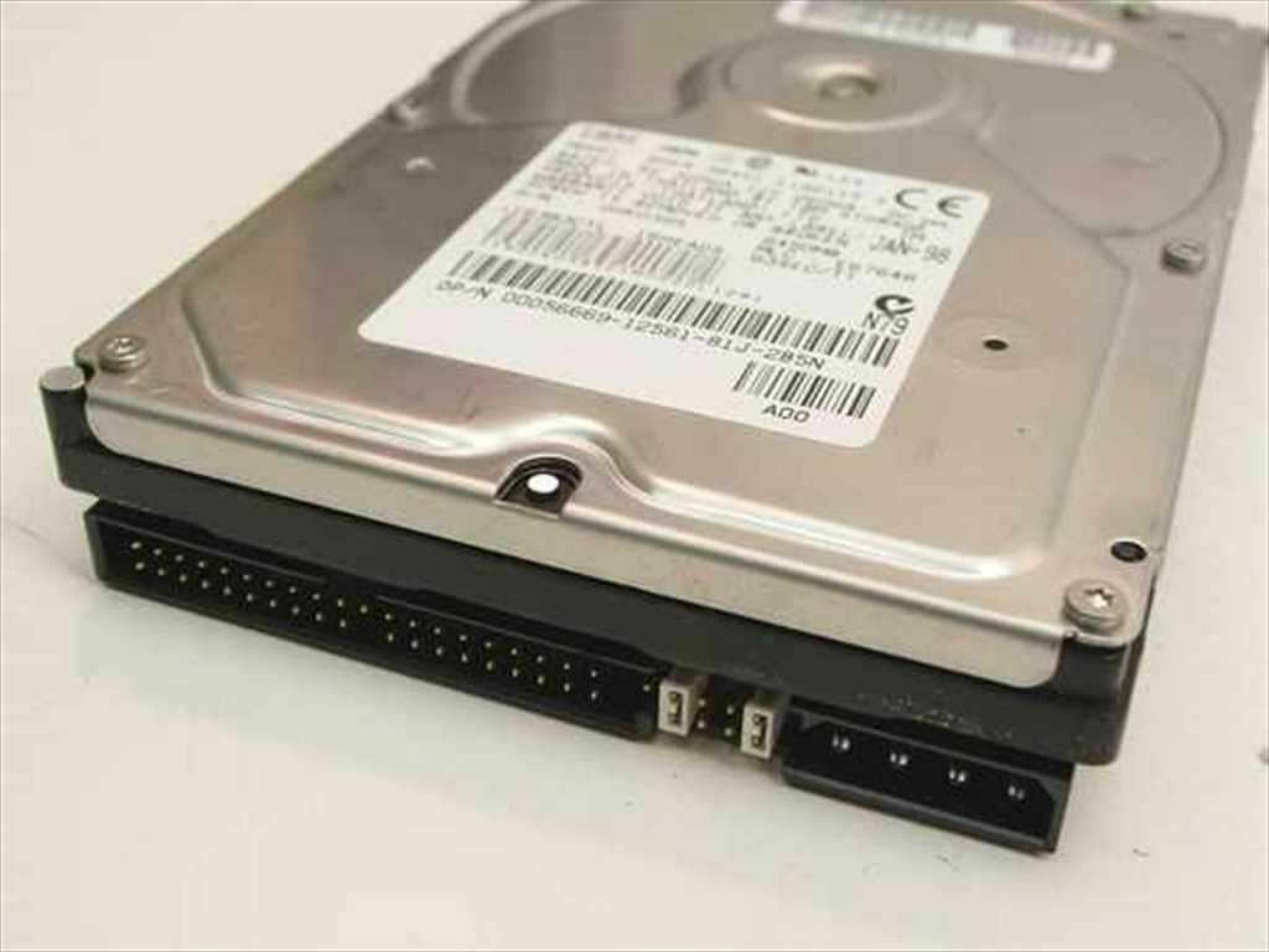 IBM / DELL 56669 8450MB AT 3.5 INCH HARD DRIVE 8.4GB IDE MLC E67648 MAY-98