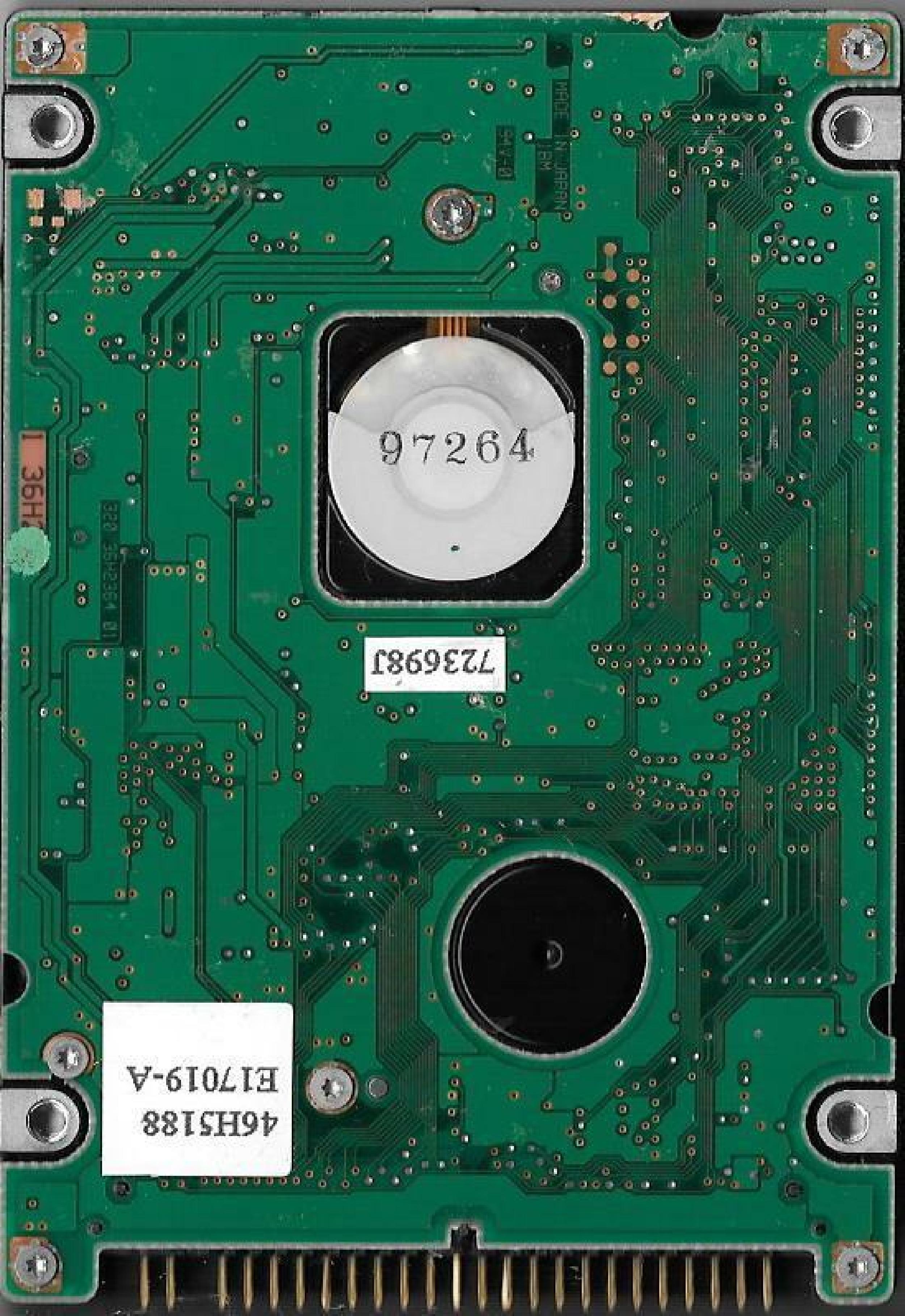 IBM DTNA-22160 2160MB AT 2.5 INCH HARD DRIVE 2.1GB NOTEBOOK