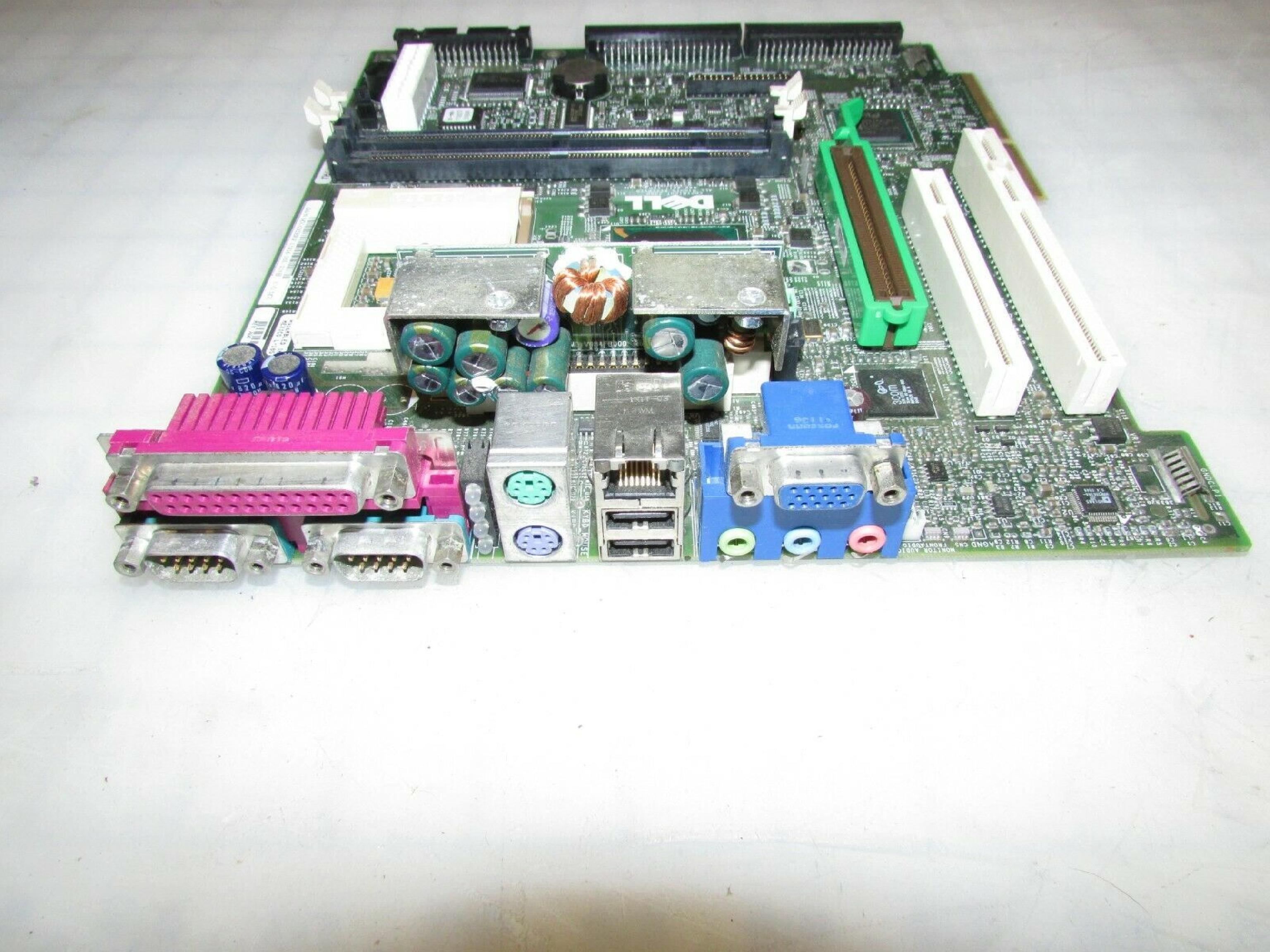 DELL 038HRF SYSTEM MOTHERBOARD BOARD SOUND USB NIC PARALLEL SERIAL