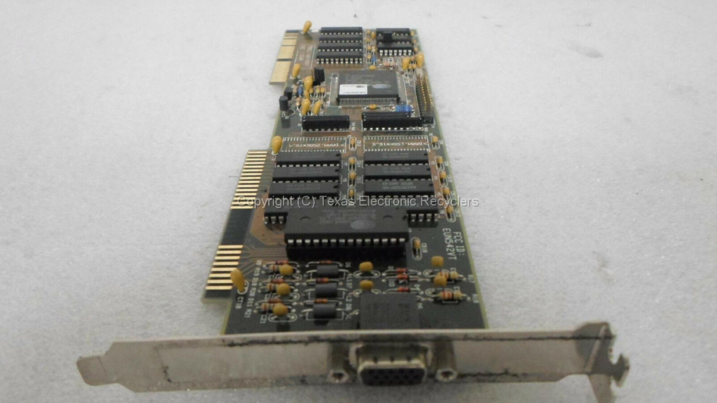 CIRRUS LOGIC VGA-542VT VL-BUS VIDEO CARD LOGIC CL-GD5428-80QC-A