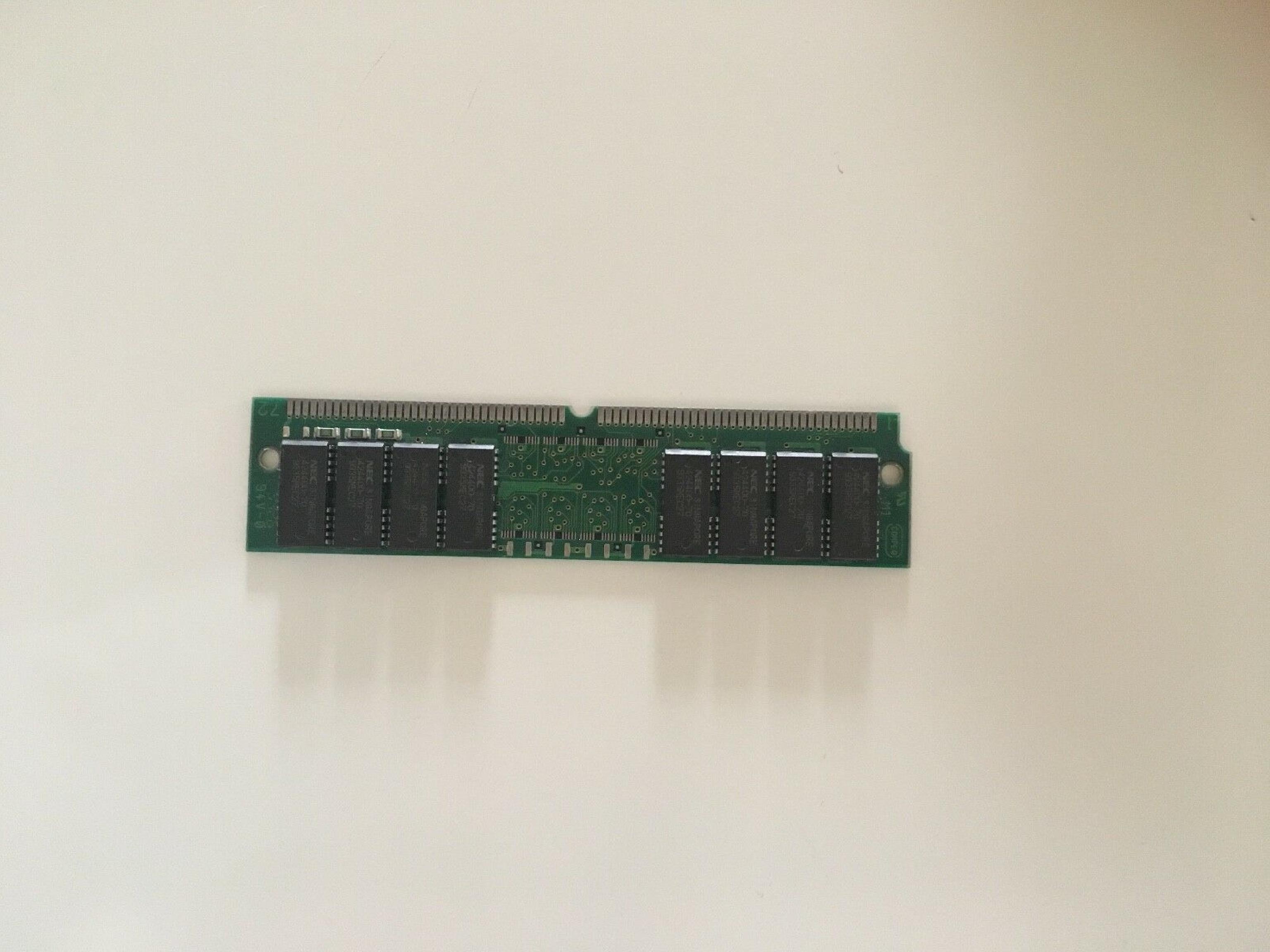 NEC MC-421000A32B-70 MEMORY MODULE PULLED FROM DELL 433/L