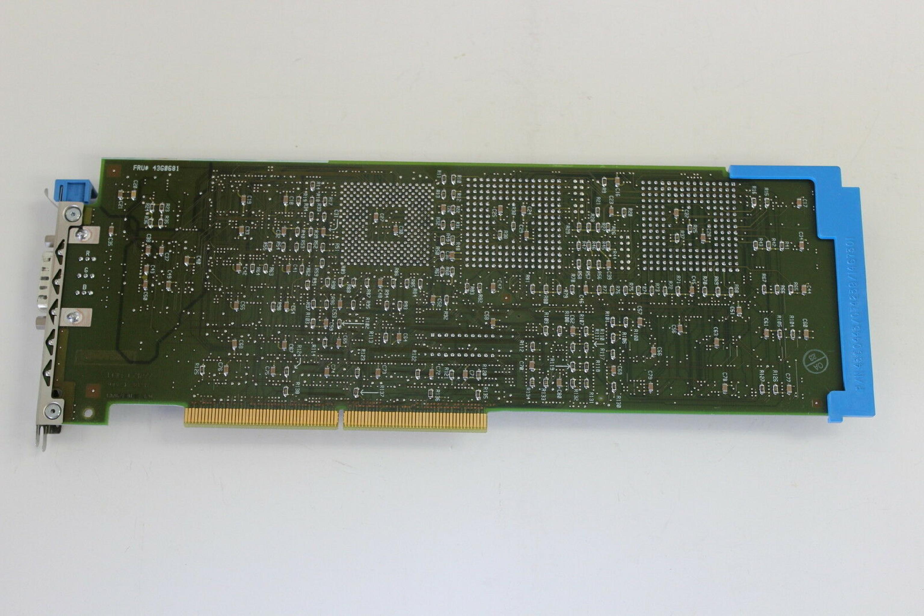 IBM 51G8274 RGB VIDEO CARD C74239, 1467301 TEXAS INSTRUMENTS CHIPSET PULLED FROM POWER STATION 360 TYPE 7012