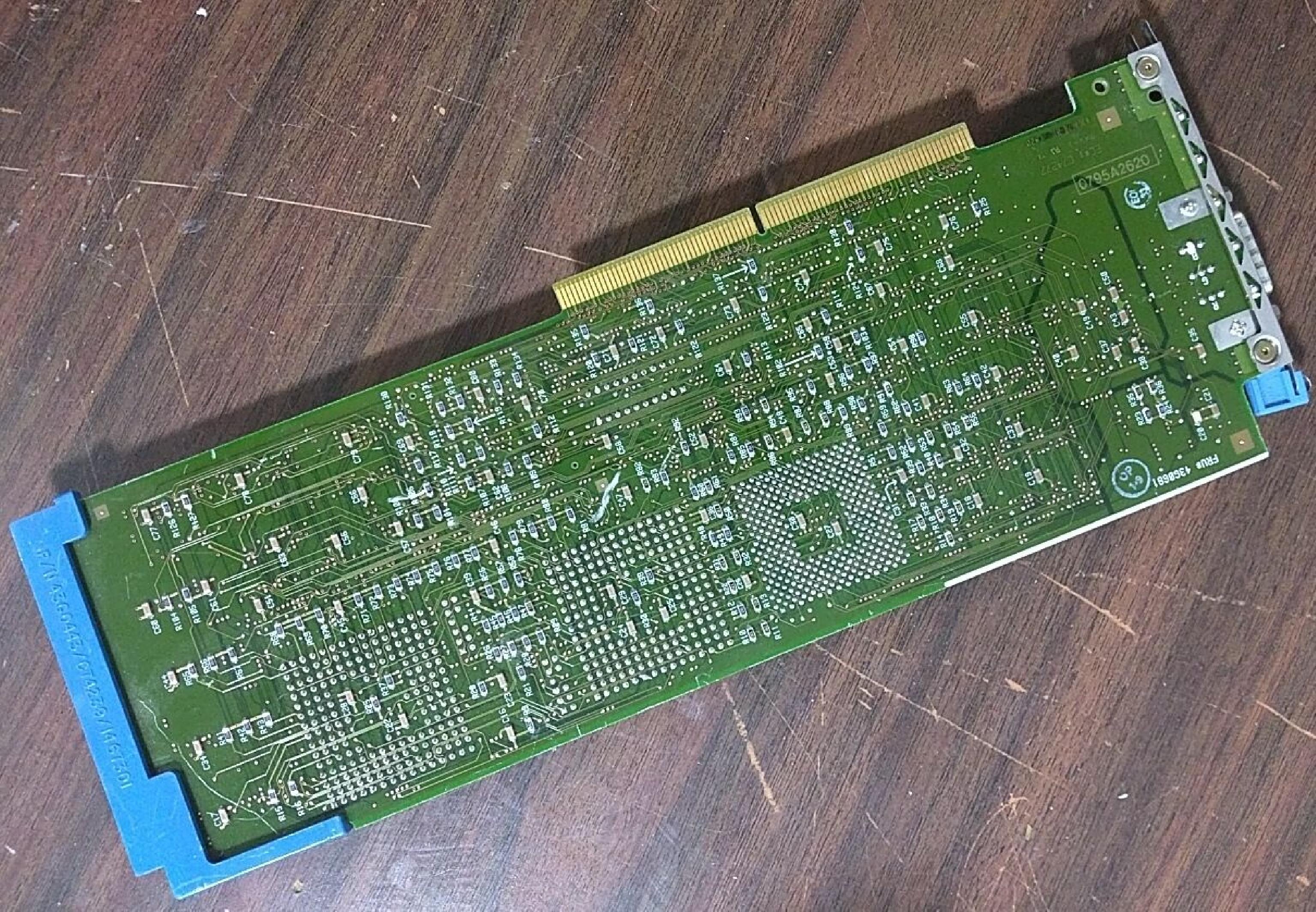 IBM 51G8274 RGB VIDEO CARD C74239, 1467301 TEXAS INSTRUMENTS CHIPSET PULLED FROM POWER STATION 360 TYPE 7012