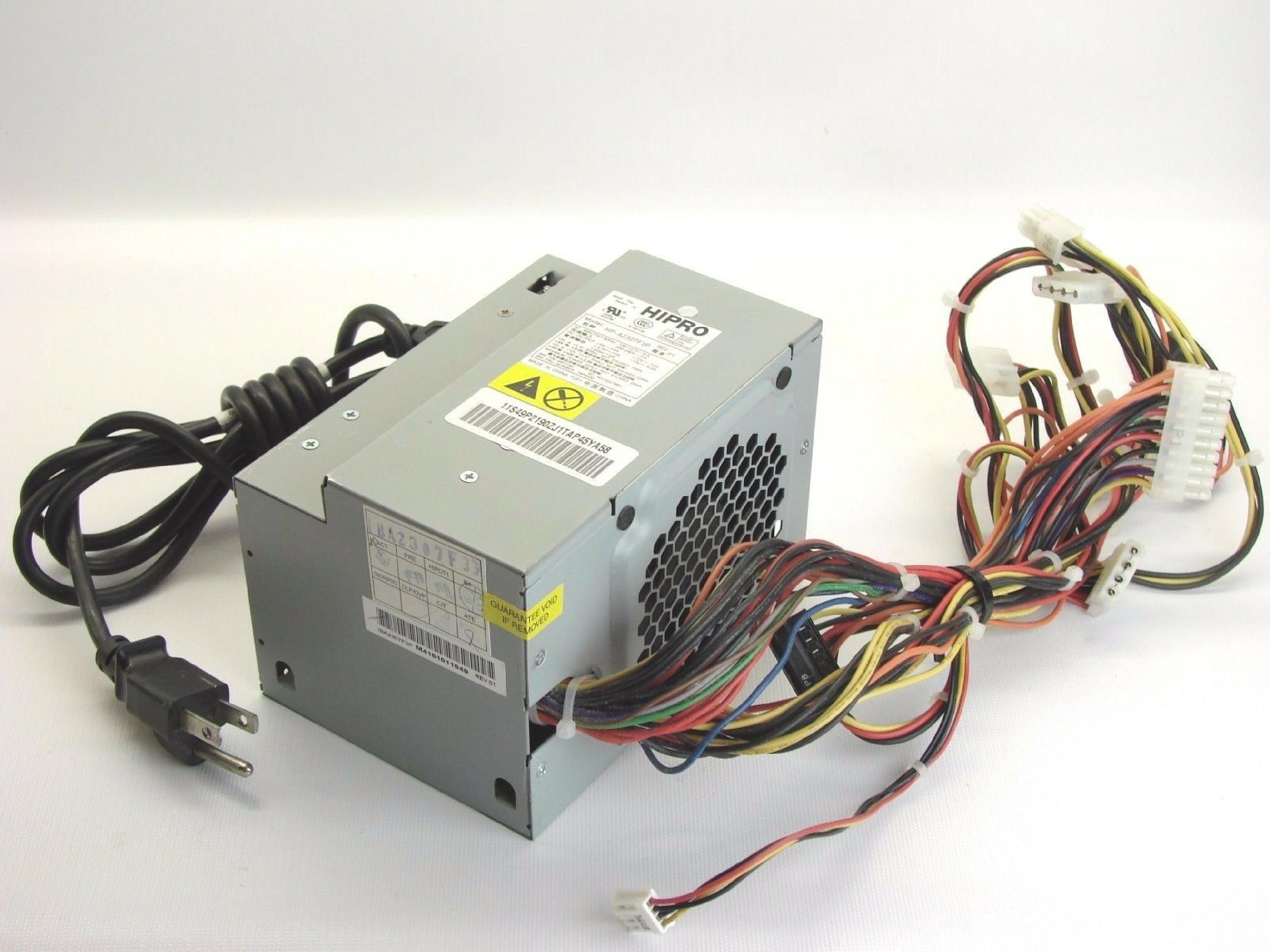 HIPRO HP-A2307F3P 230 WATT ATX POWER SUPPLY 200W 20 PIN