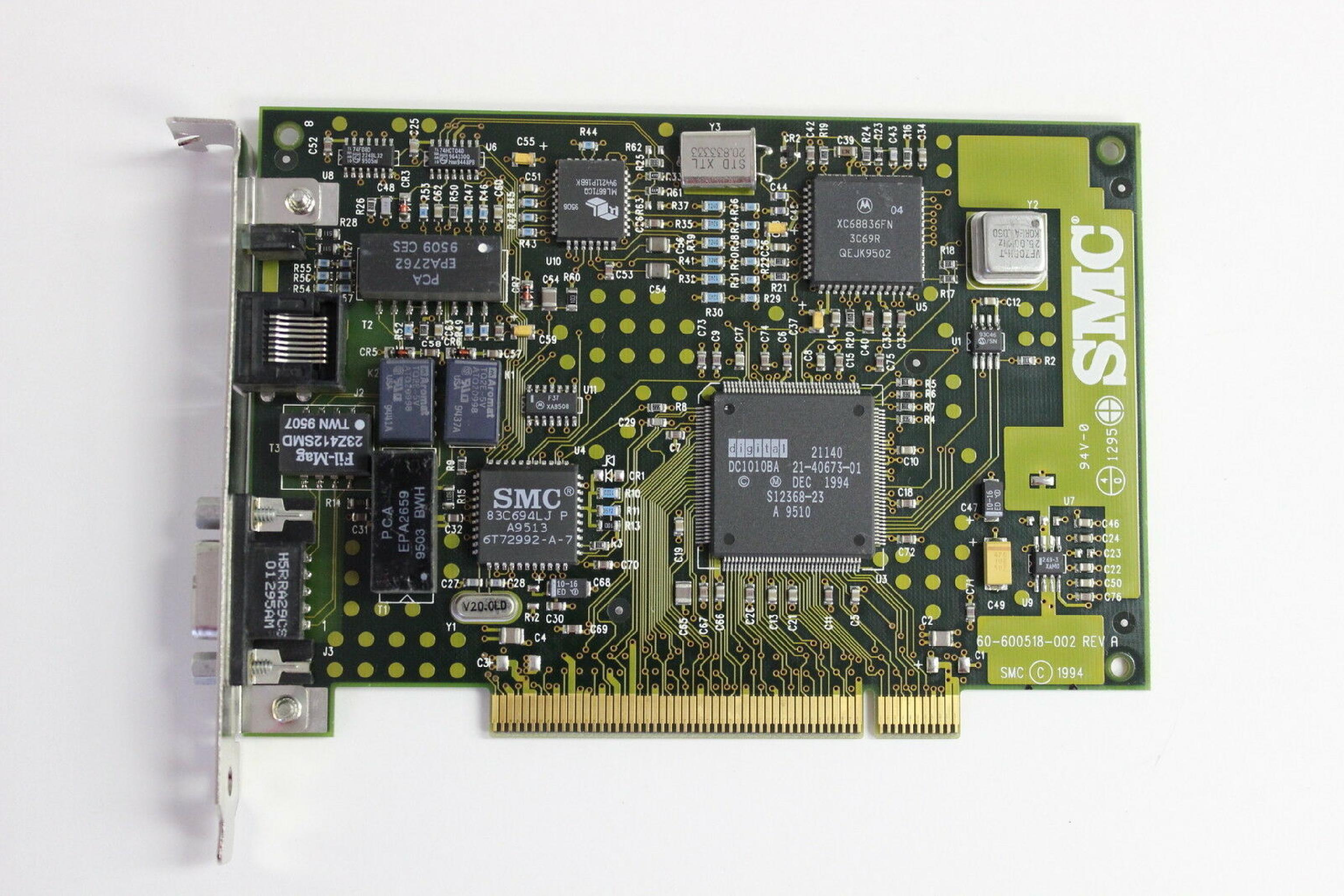 SMC / STANDARD MICROSYSTEMS CORPORATION 60-600518-002 ETHER POWER 10/100 PCI NIC