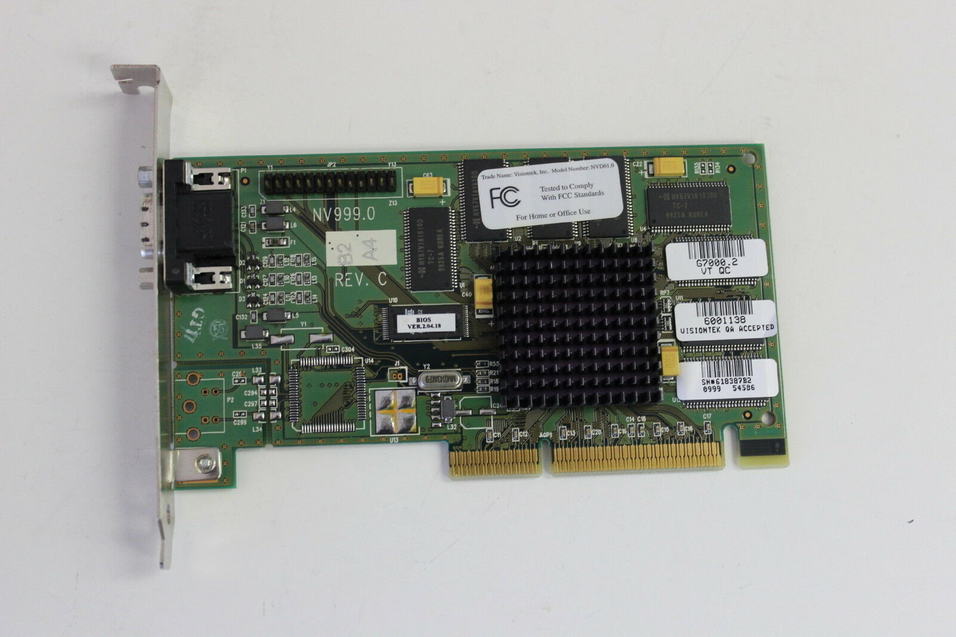 VISIONTEK NV999.0 16MB AGP CARD