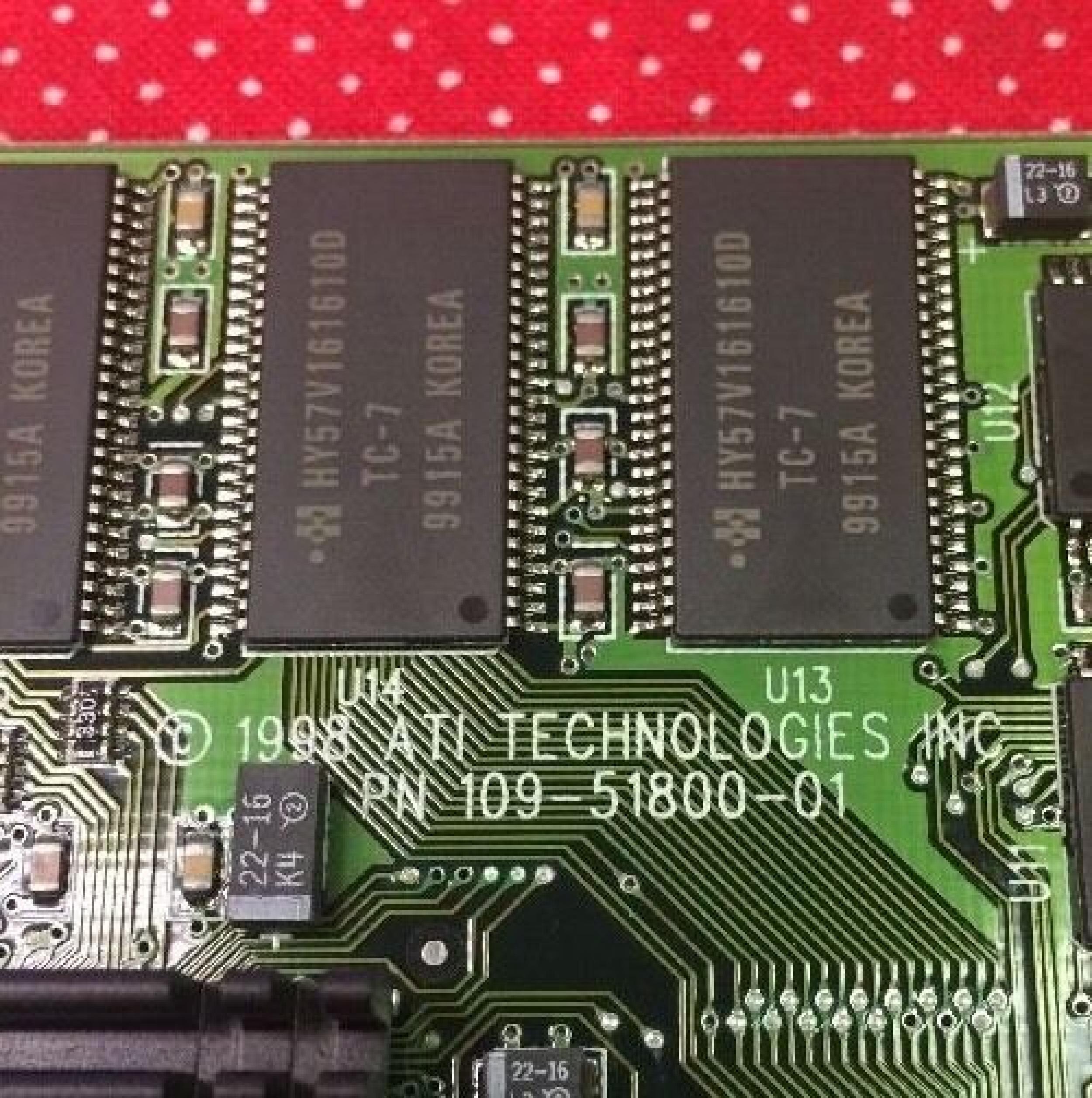 ATI 109-51800-01 16MB AGP VIDEO CARD RAGE PRO 128 WITH VGA PORT