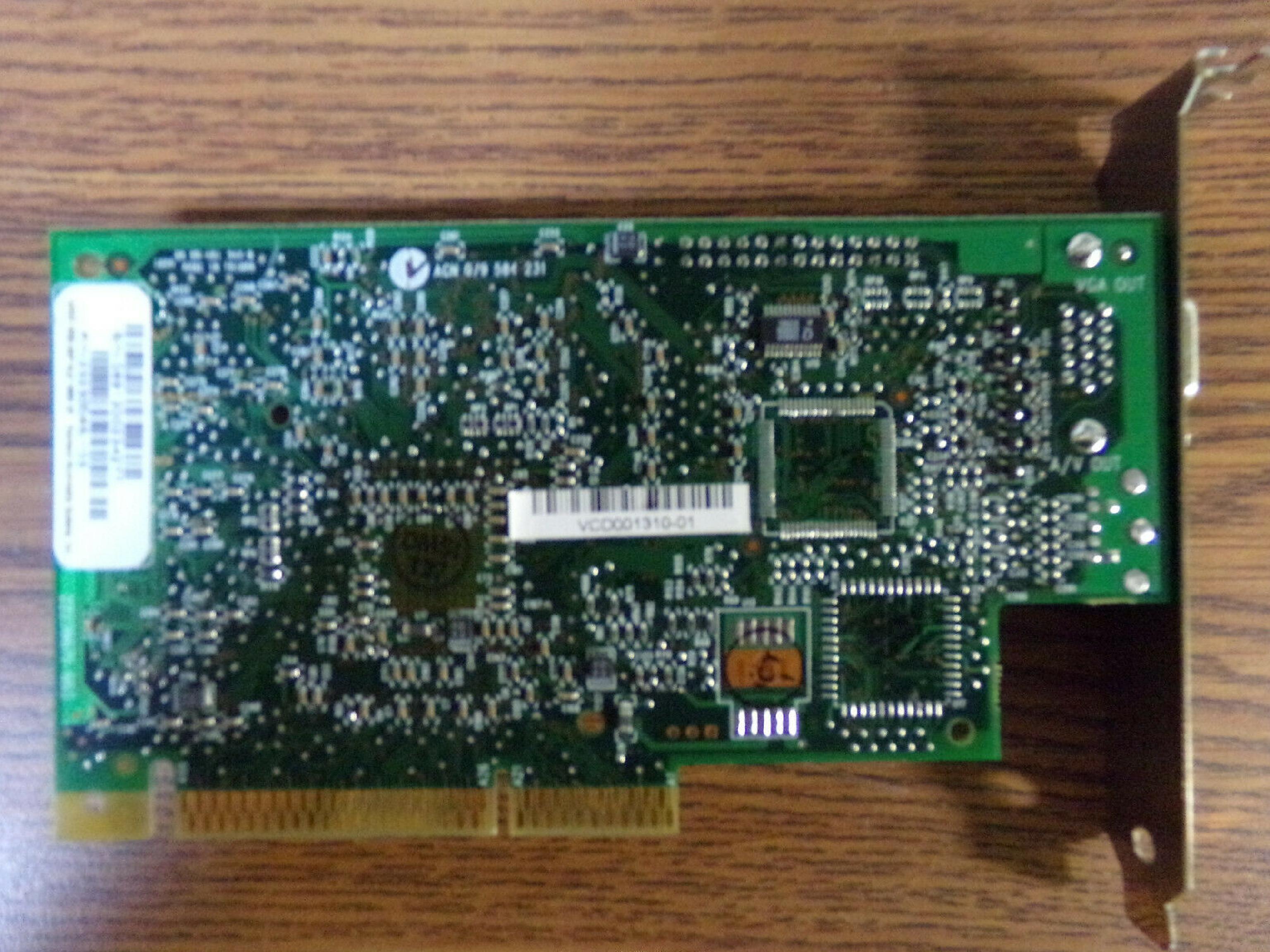 DIAMOND 23230085-103 16MB AGP CARD