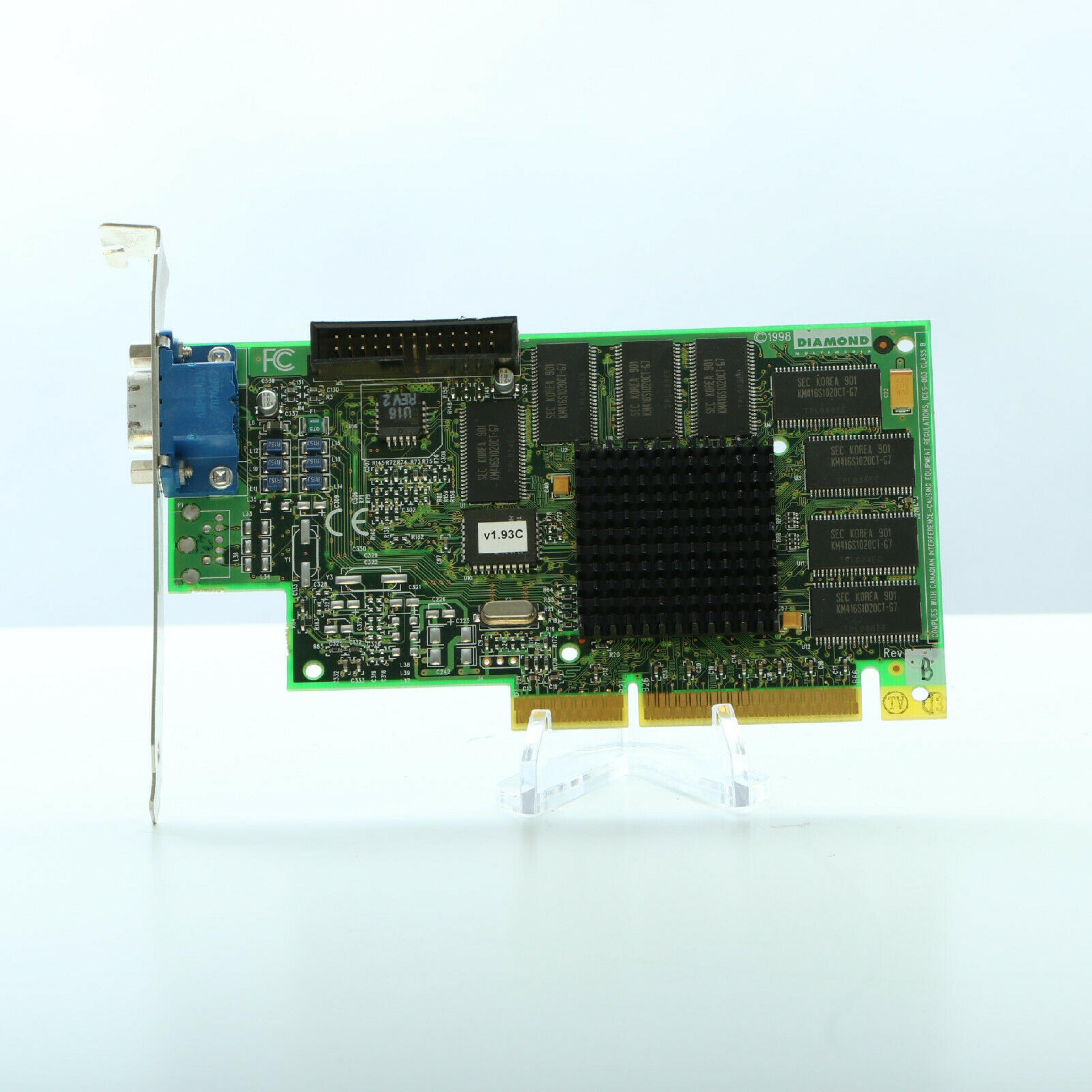 DIAMOND VCD001310-01 16MB AGP CARD