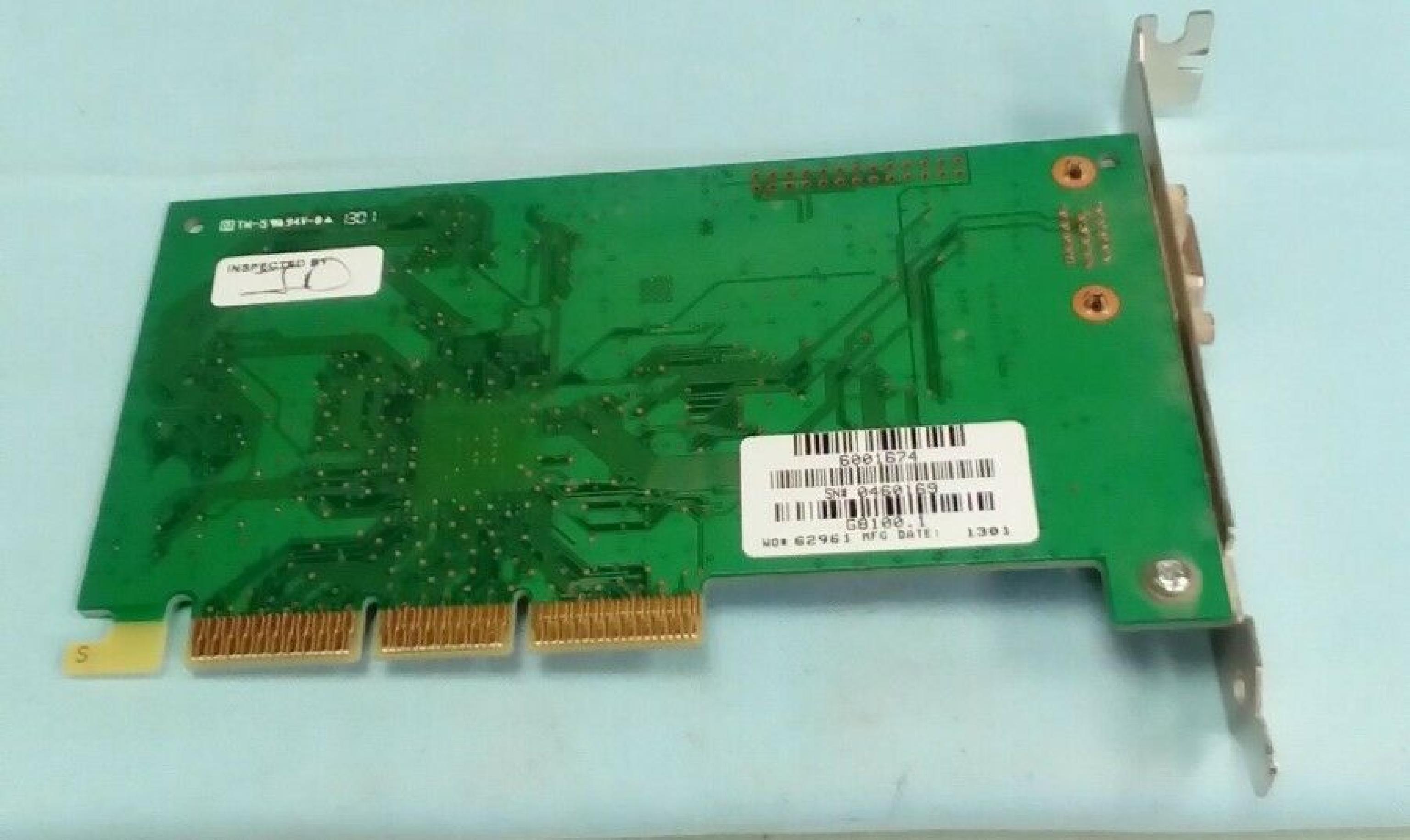 VISIONTEK / NVIDIA / GATEWAY 2000 NV996.0 RIVA TNT2 64 AGP VGA CARD 8MB OR 16MB 32MB VIDEO WITH OUTPUT T6B5802370014