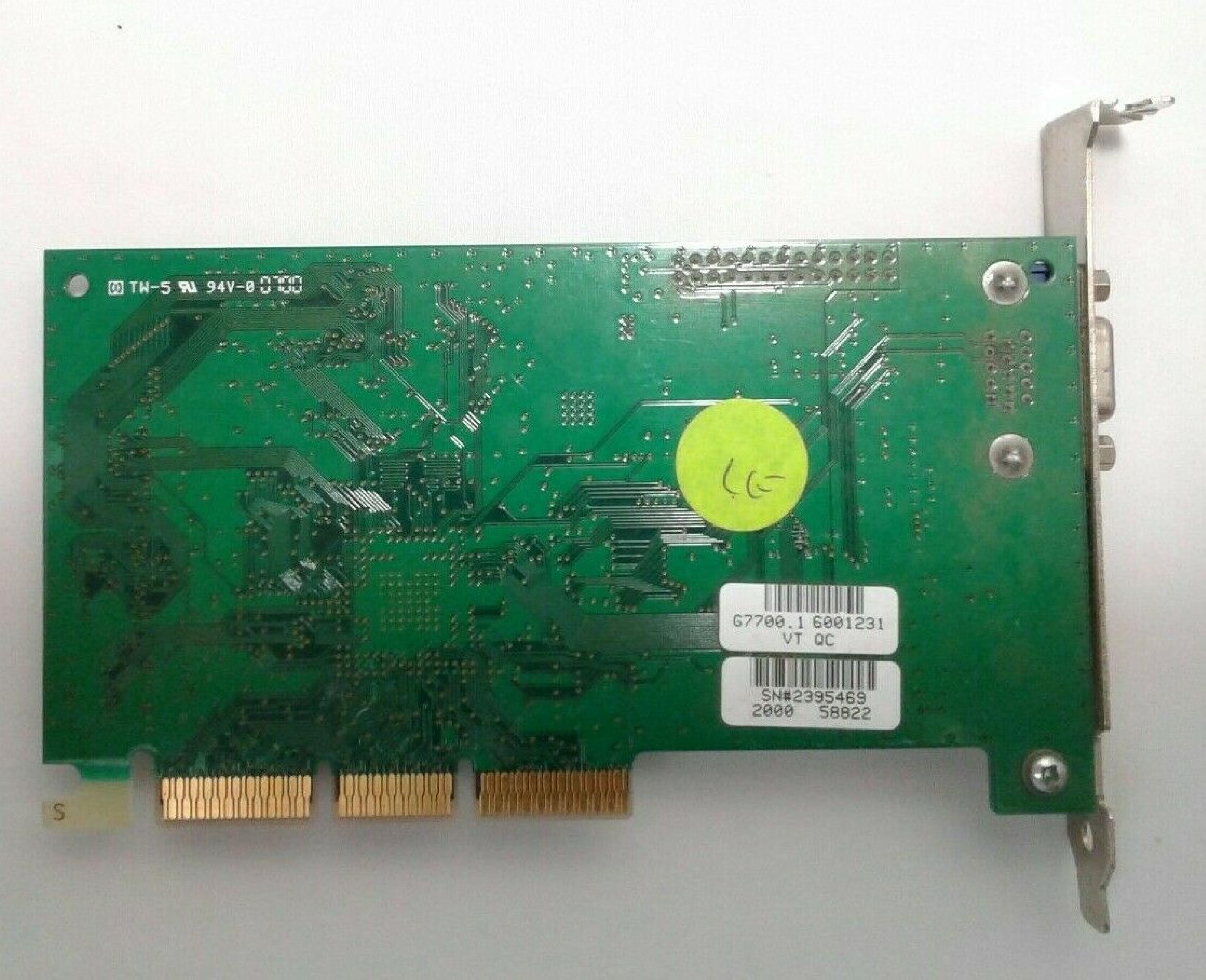 VISIONTEK / NVIDIA / GATEWAY 2000 NV996.0 RIVA TNT2 64 AGP VGA CARD 8MB OR 16MB 32MB VIDEO WITH OUTPUT T6B5802370014