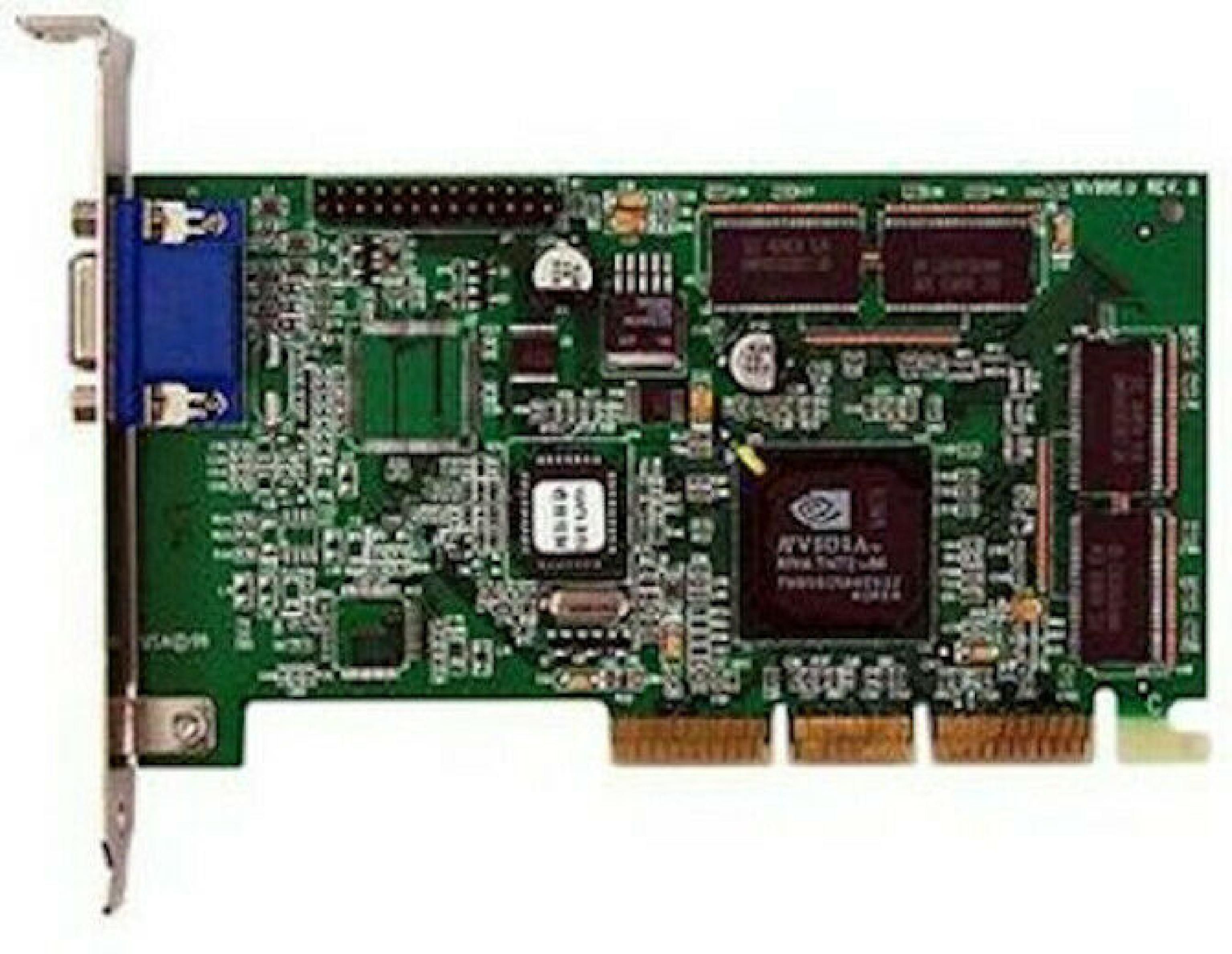 VISIONTEK / NVIDIA / GATEWAY 2000 NV996.0 RIVA TNT2 64 AGP VGA CARD 8MB OR 16MB 32MB VIDEO WITH OUTPUT T6B5802370014