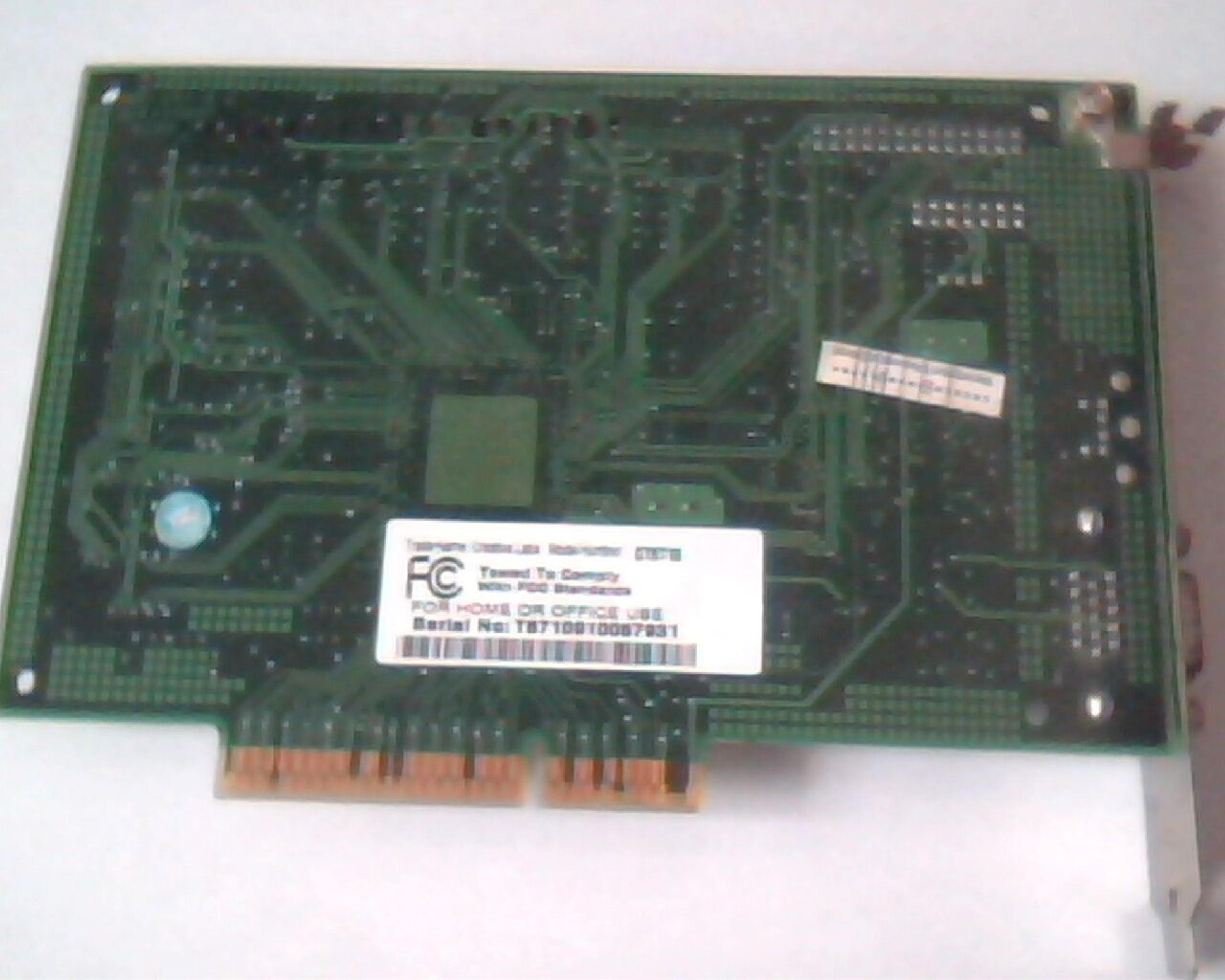 CREATIVE LABS CT6710 AGP VIDEO CARD 16MB