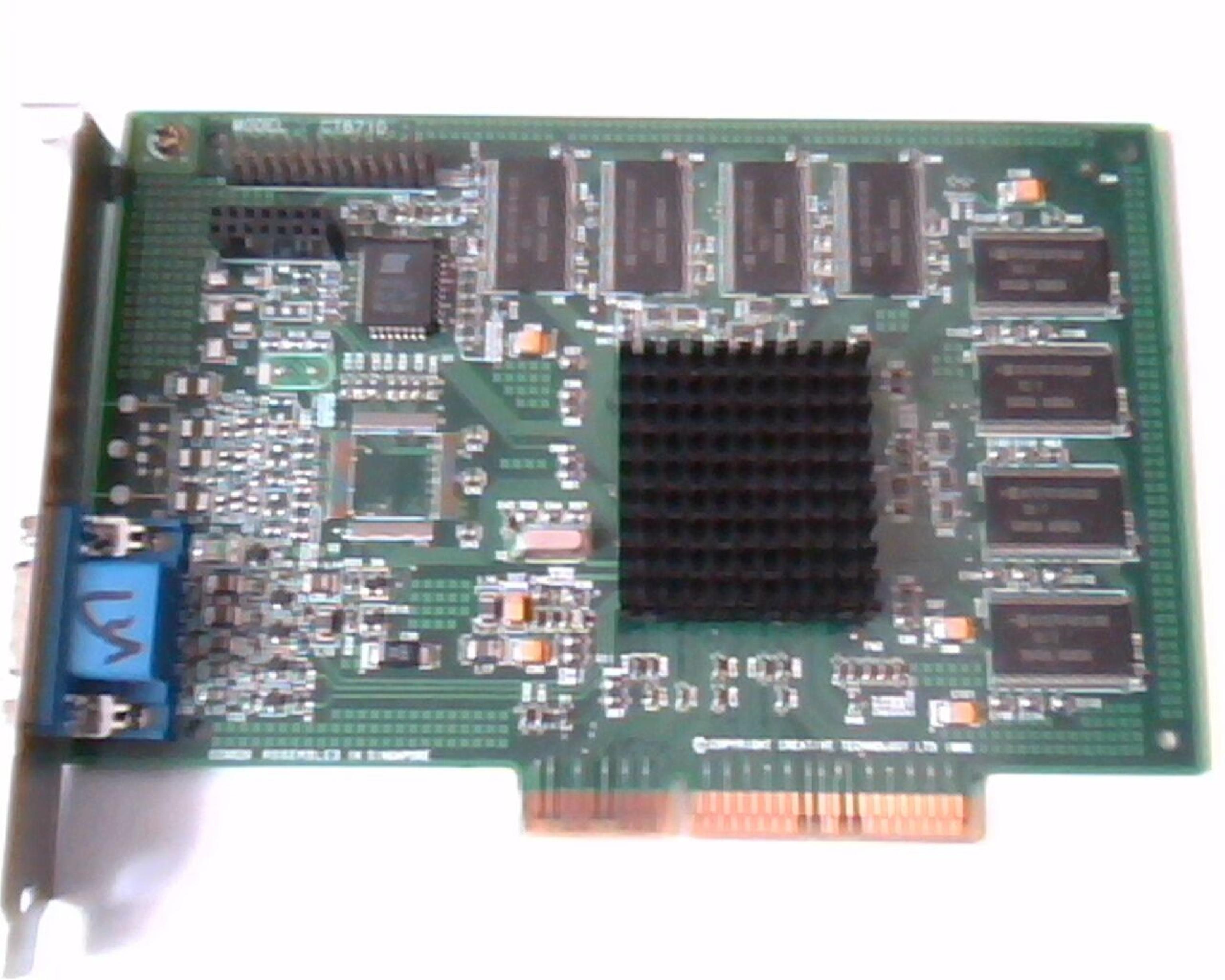 CREATIVE LABS CT6710 AGP VIDEO CARD 16MB