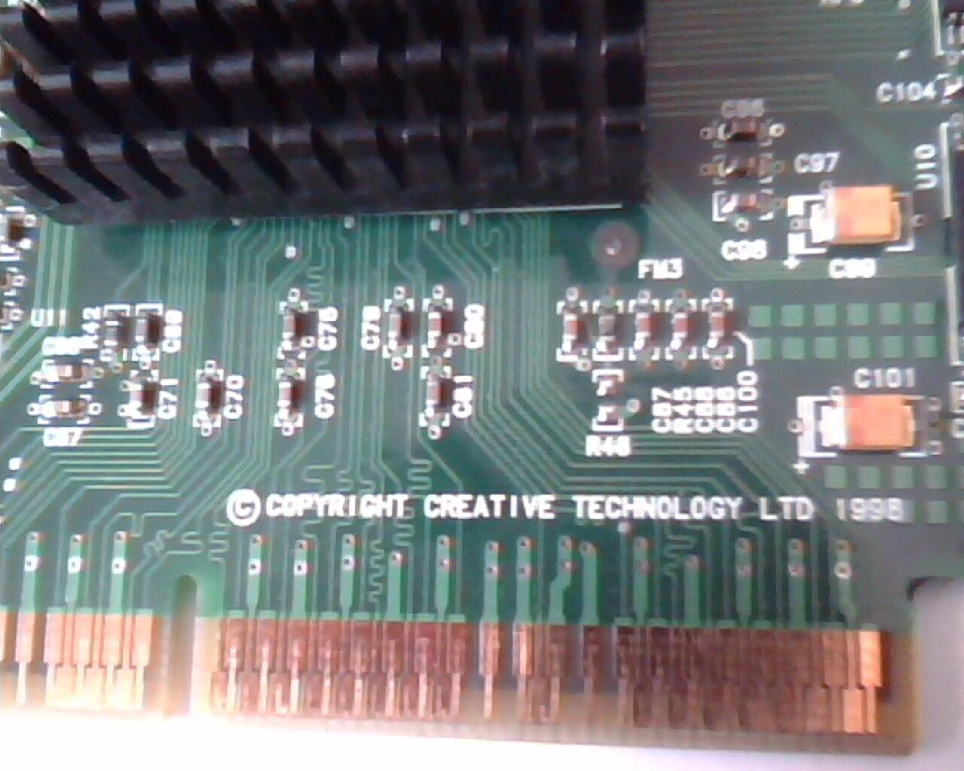 CREATIVE LABS CT6710 AGP VIDEO CARD 16MB