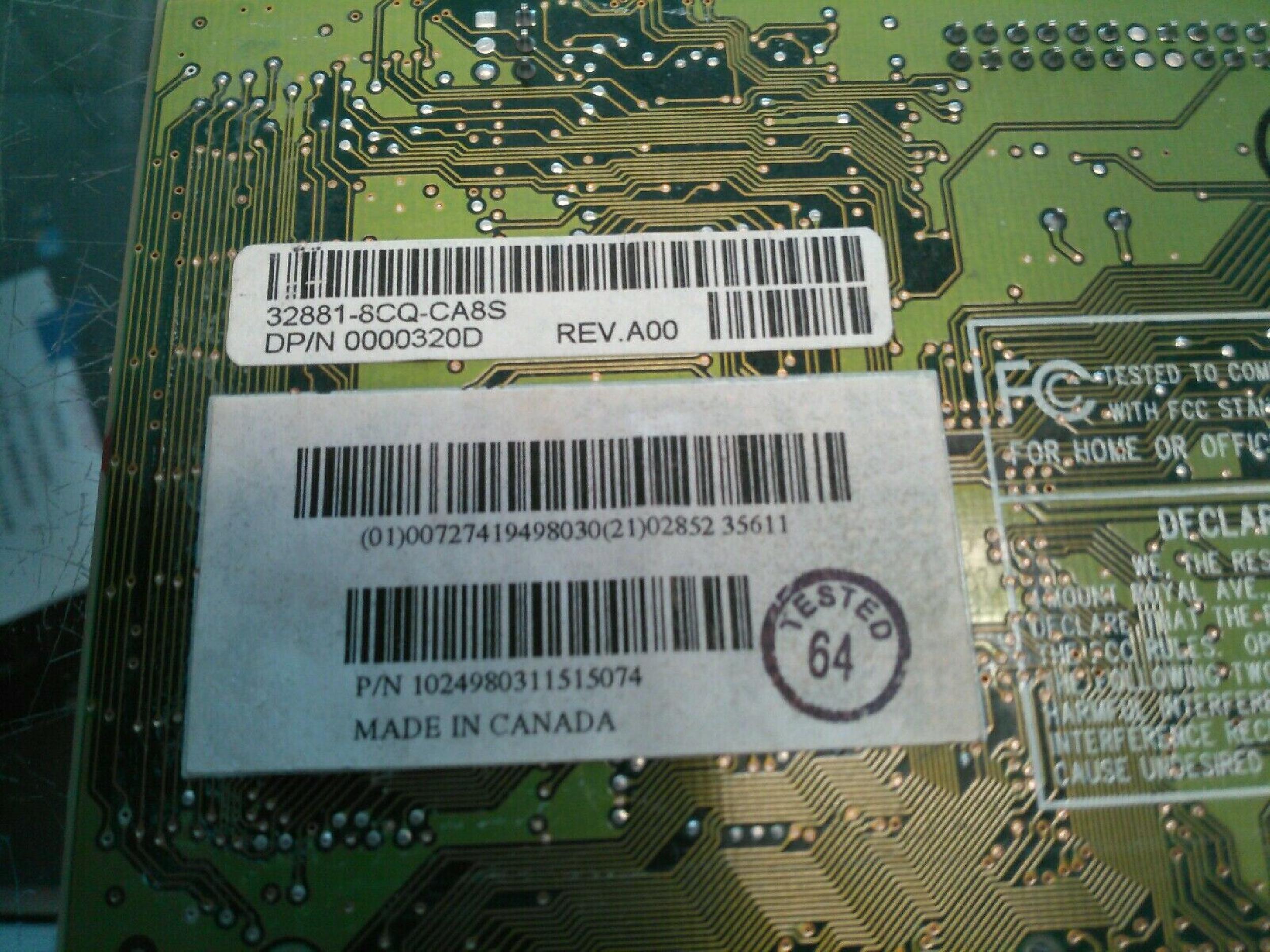 ATI 109-49800-10 RAGE PRO TURBO AGP 8MB VIDEO CARD VGA OUT WITH PORT