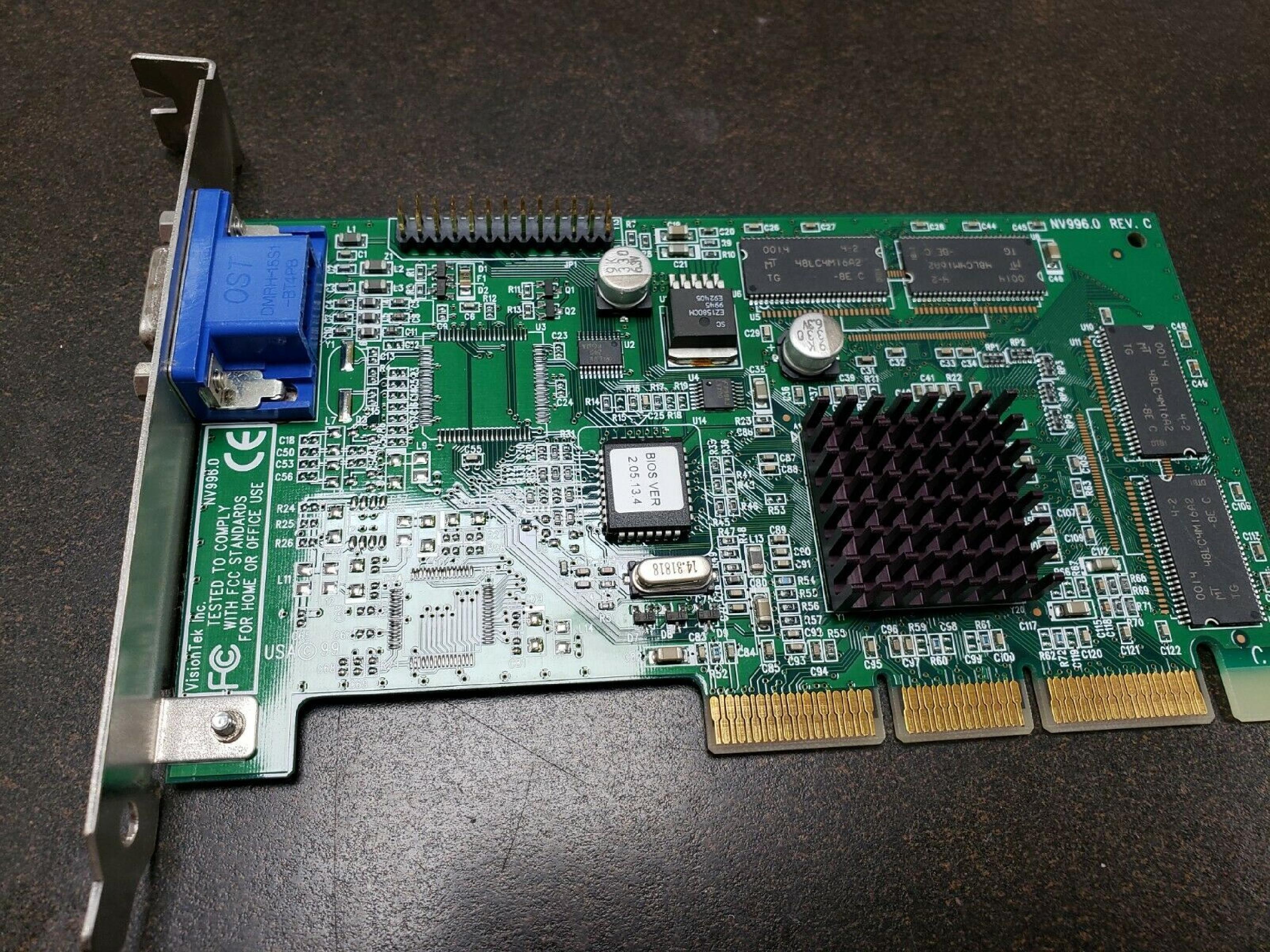 GATEWAY 2000 / VISIONTEK G7700.1 16MB AGP CARD 32MB VIDEO WITH VGA OUTPUT