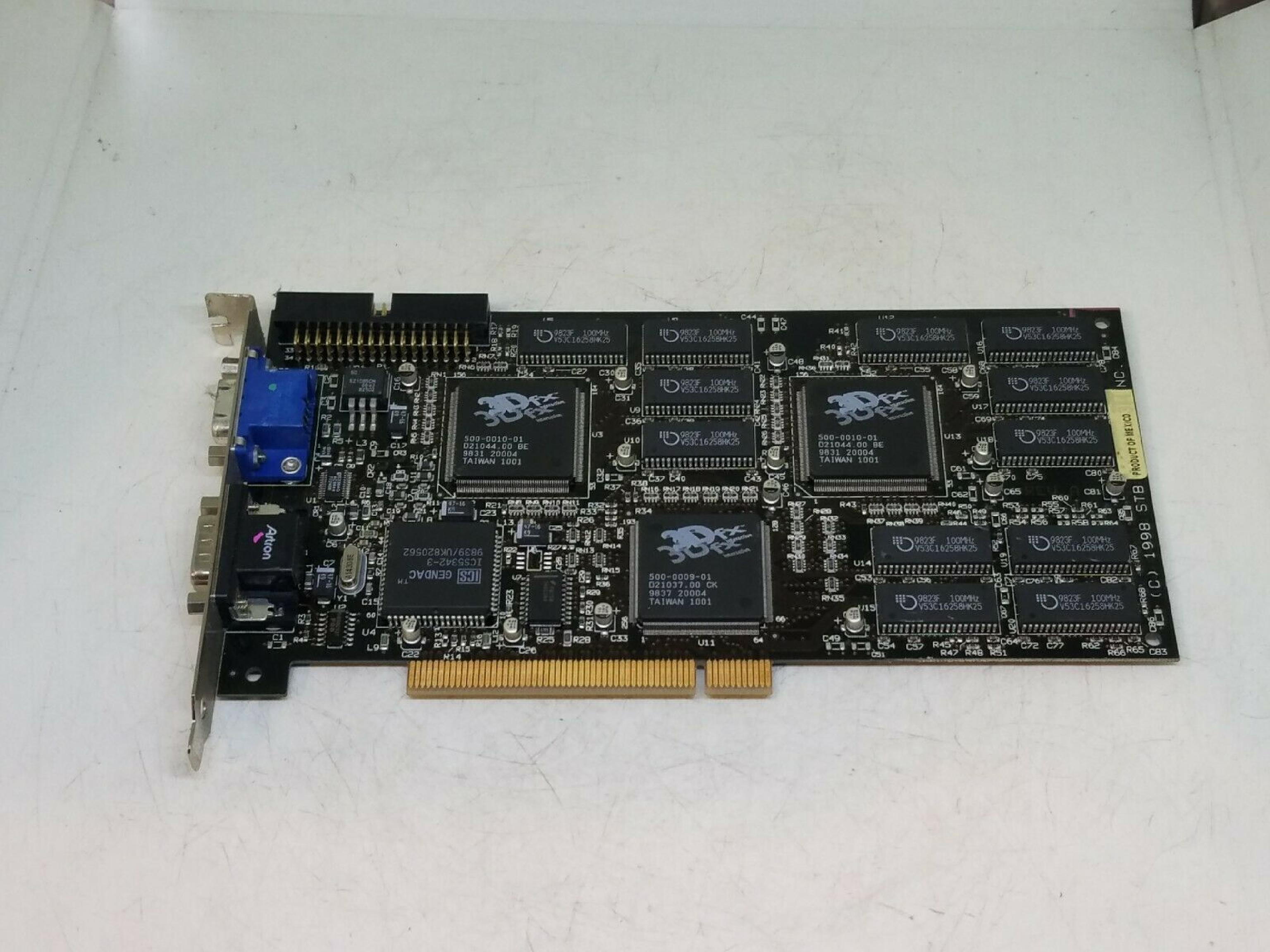 STB SYSTEMS INC 210-0348-001 16MB AGP CARD VIDEO WITH VGA OUTPUT