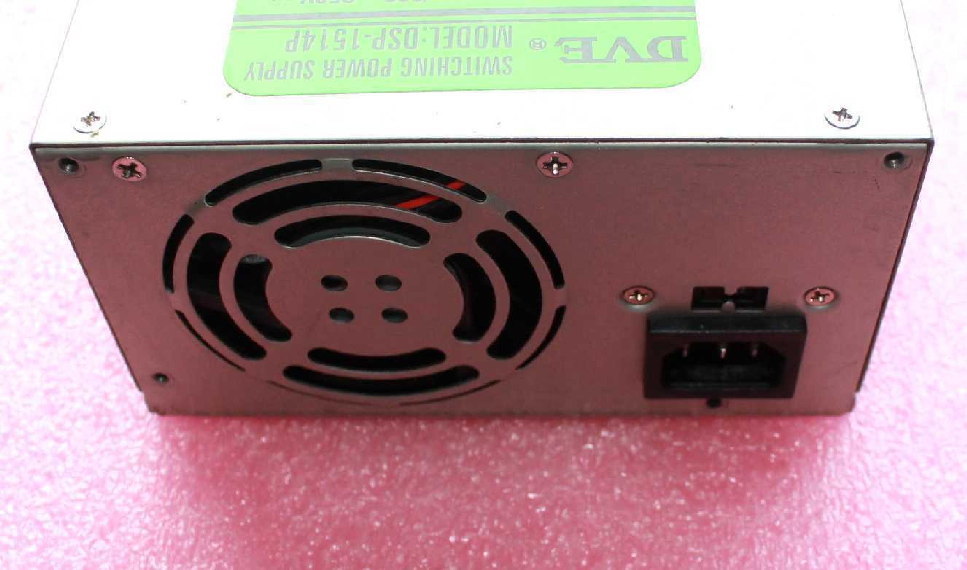 DVE / DSP DSP-1514P 150W AT POWER SUPPLY W/REMOTE SWITCH FOR CASE MOUNT 150 WATT PLUNGER TYPE INSIDE