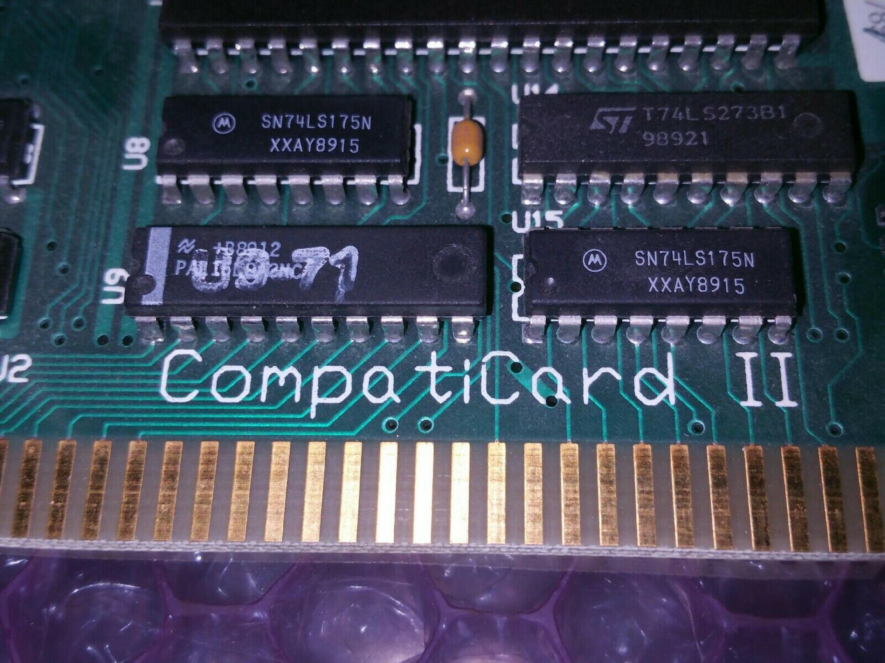 IBM FDC 8BIT ISA FLOPPY CONTROLLER WITH EXTERNAL 37PIN PORT