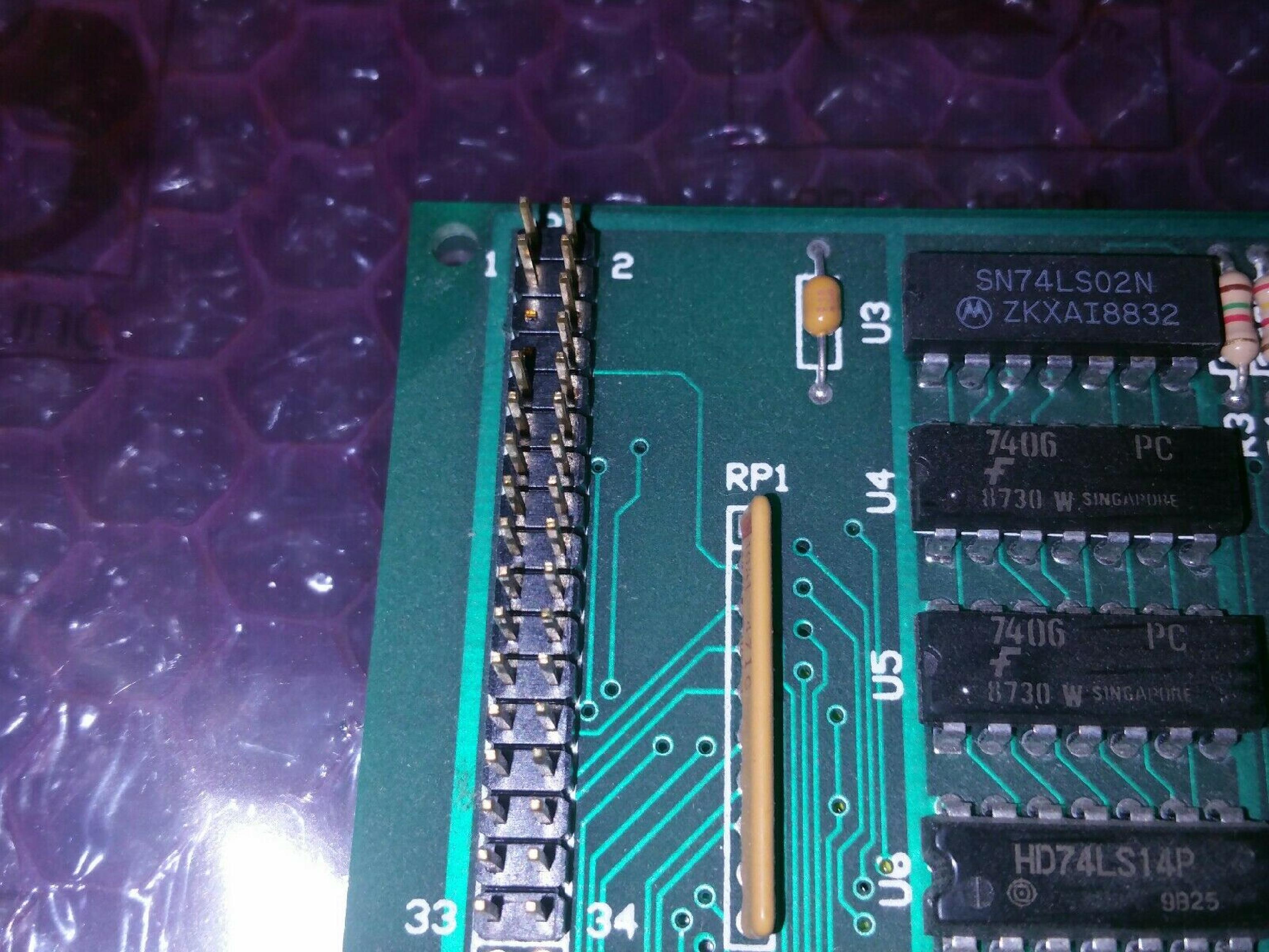 IBM FDC 8BIT ISA FLOPPY CONTROLLER WITH EXTERNAL 37PIN PORT