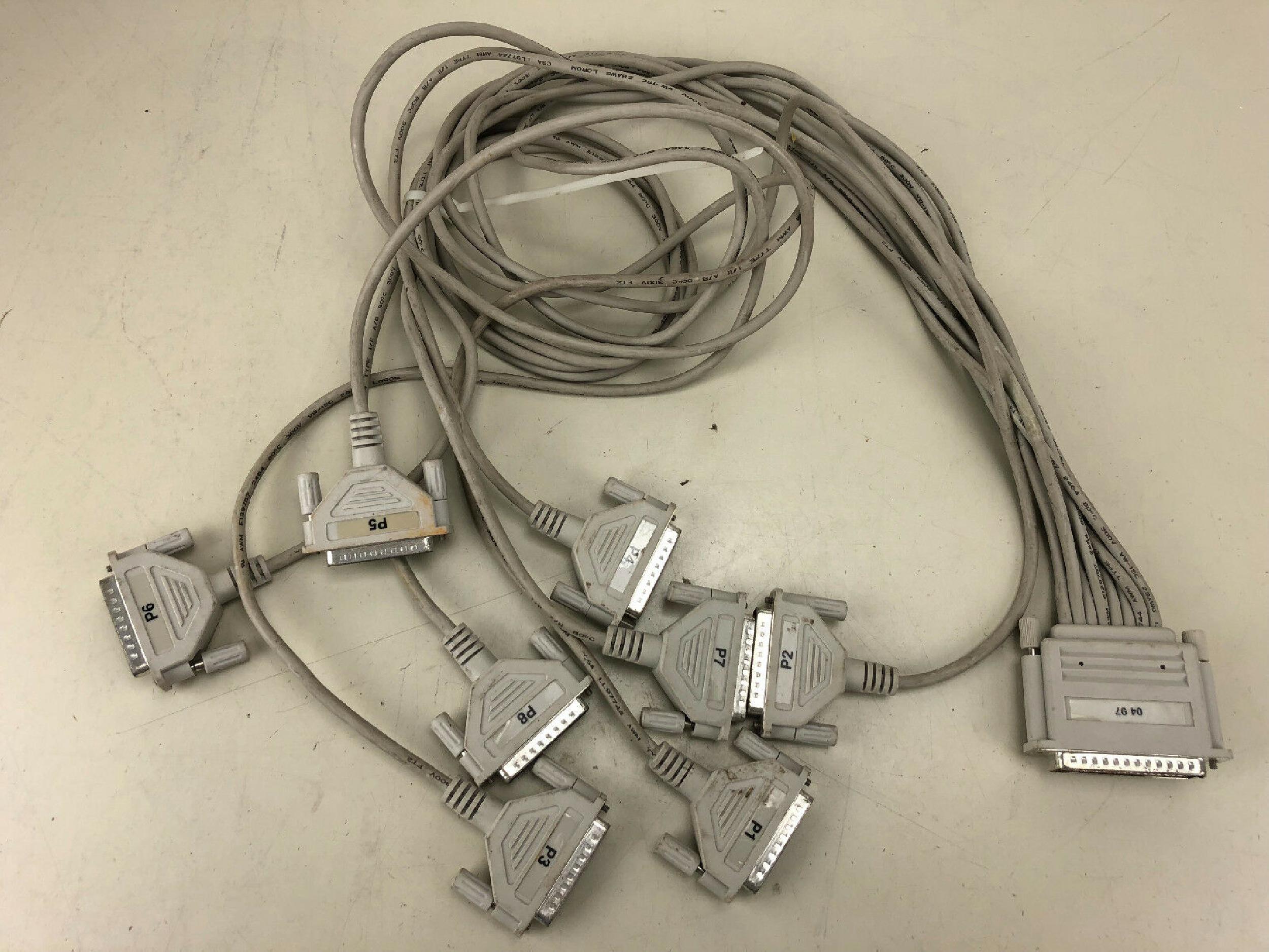 DIGI INTERNATIONAL 50000323 ACCELEPORT 8R ISA WITH DB25 8 PORT CABLE