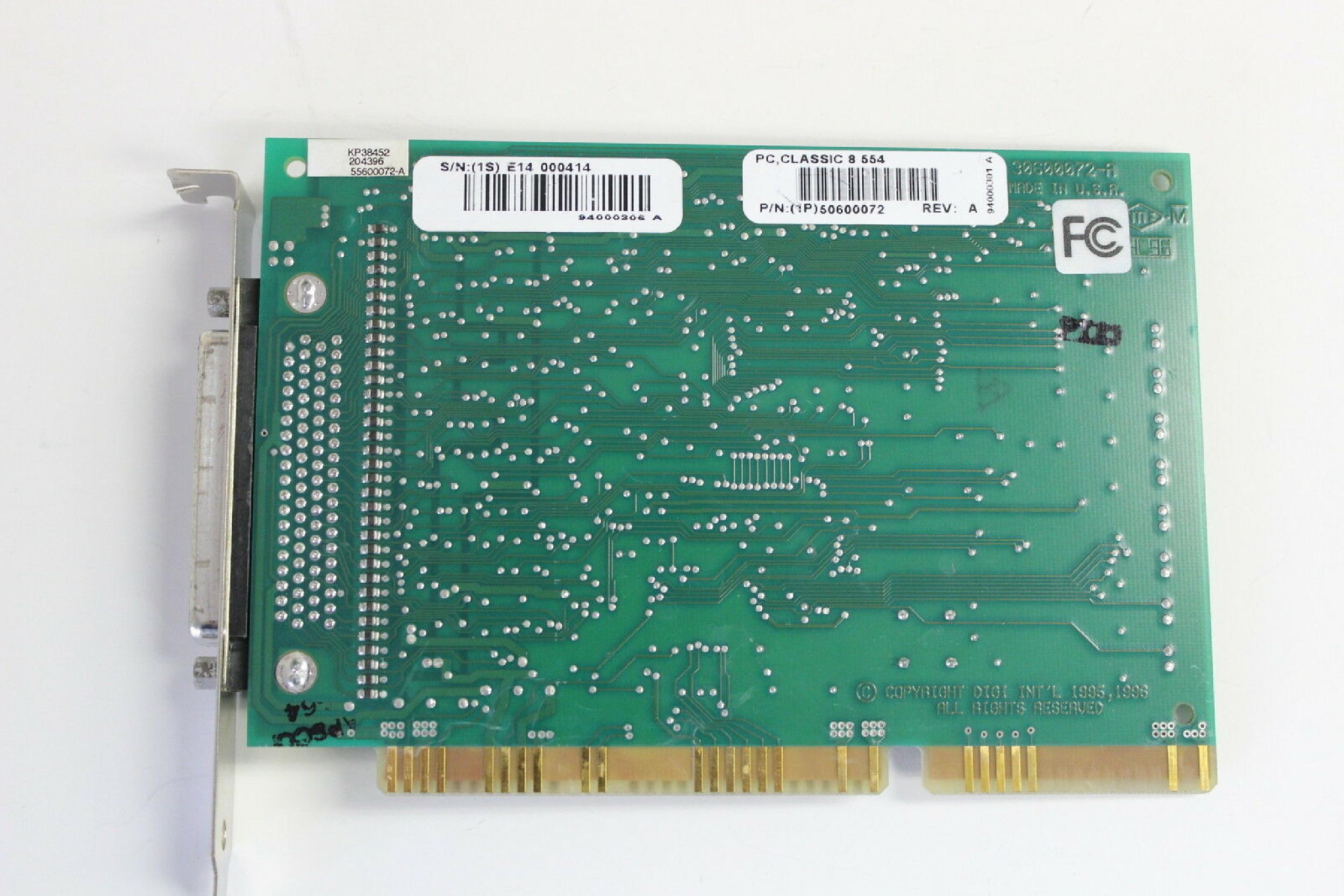 DIGI INTERNATIONAL 50600072 CLASSICBOARD 8 16654 UART RS232