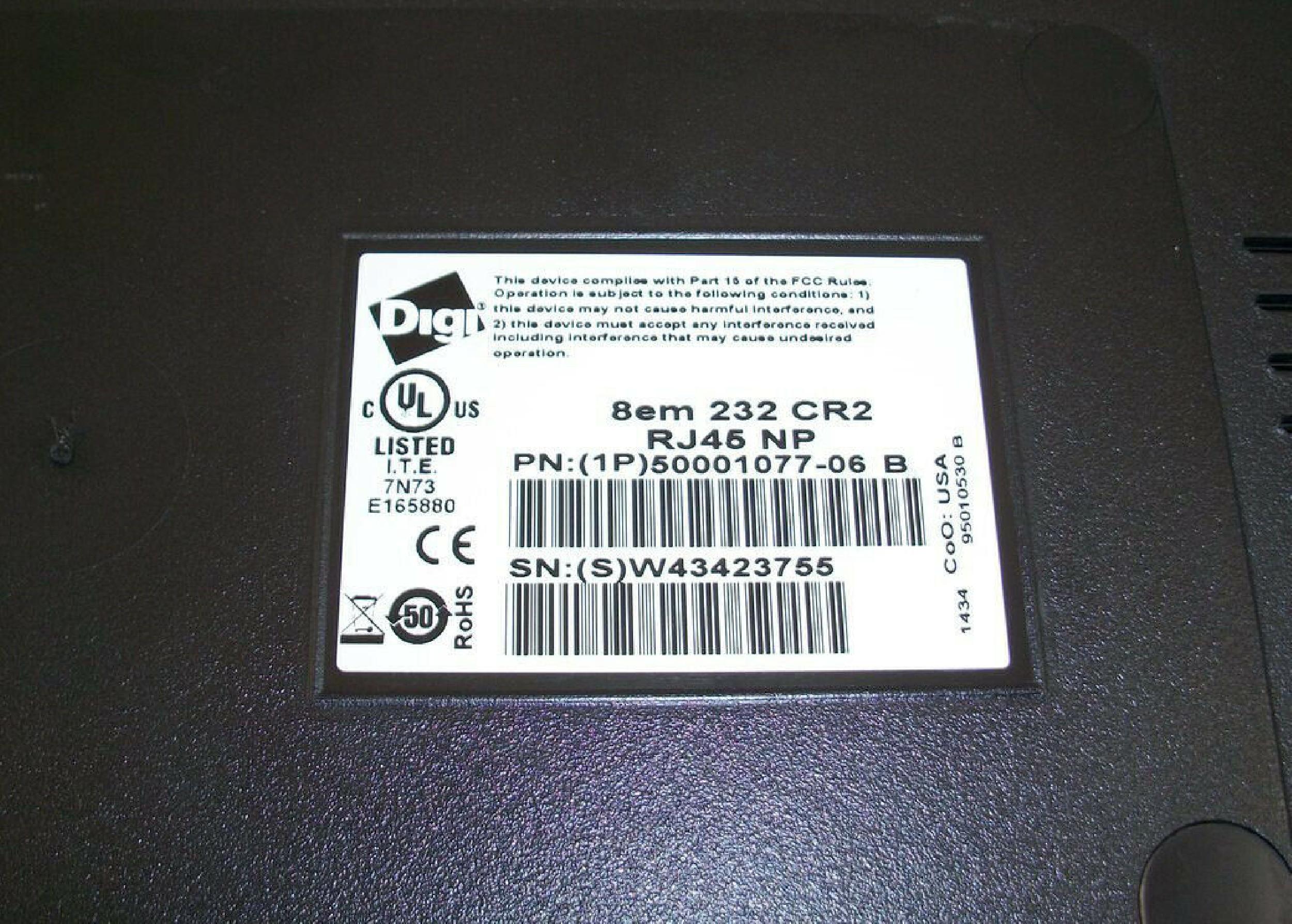 DIGI INTERNATIONAL 62080060F CABLE DIGIPORT/8EM TO PORTS/8EM