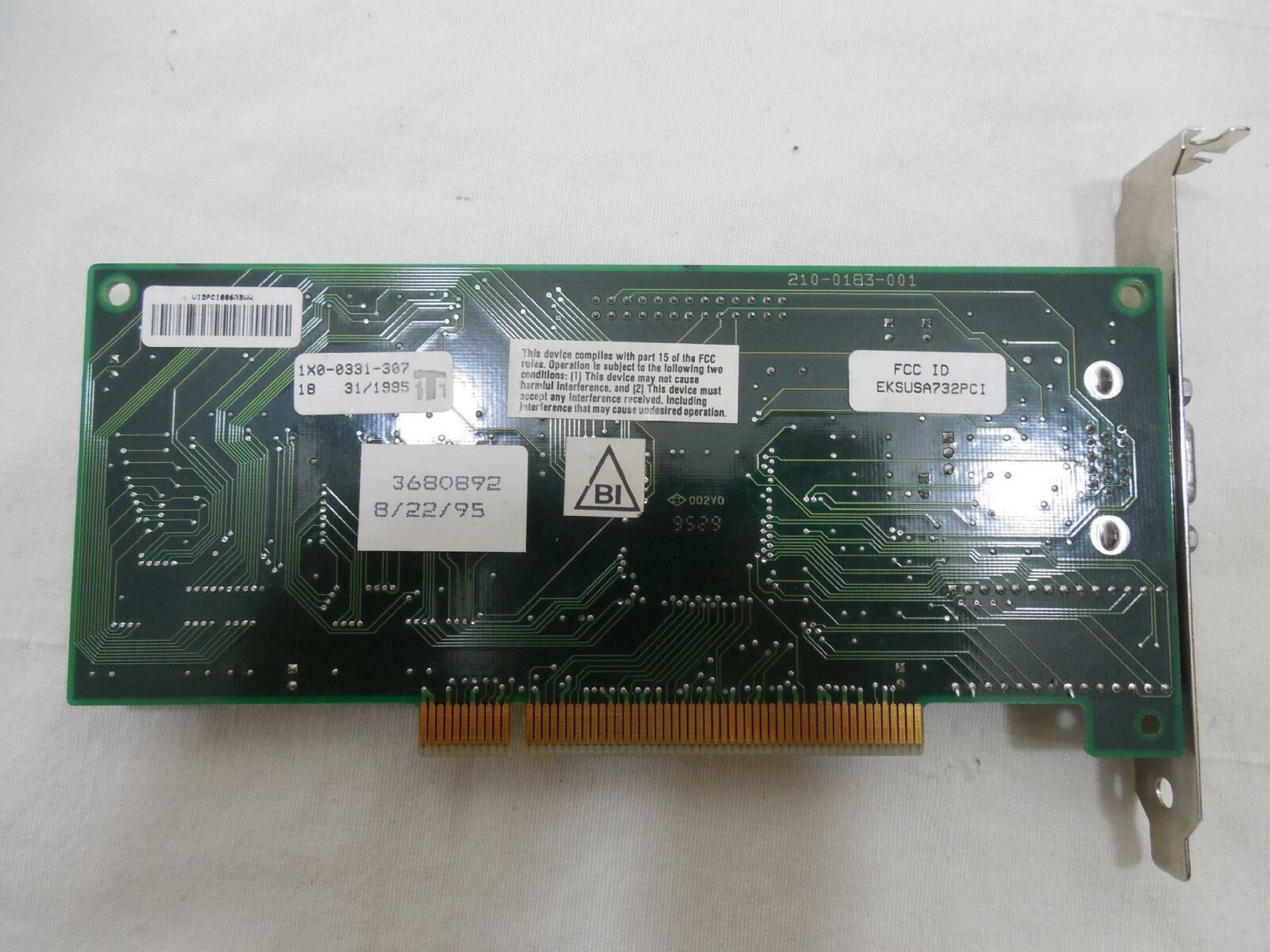 STB SYSTEMS INC 1X0-0331-307 POWERGRAPH/32 1 MB PCI VIDEO CARD