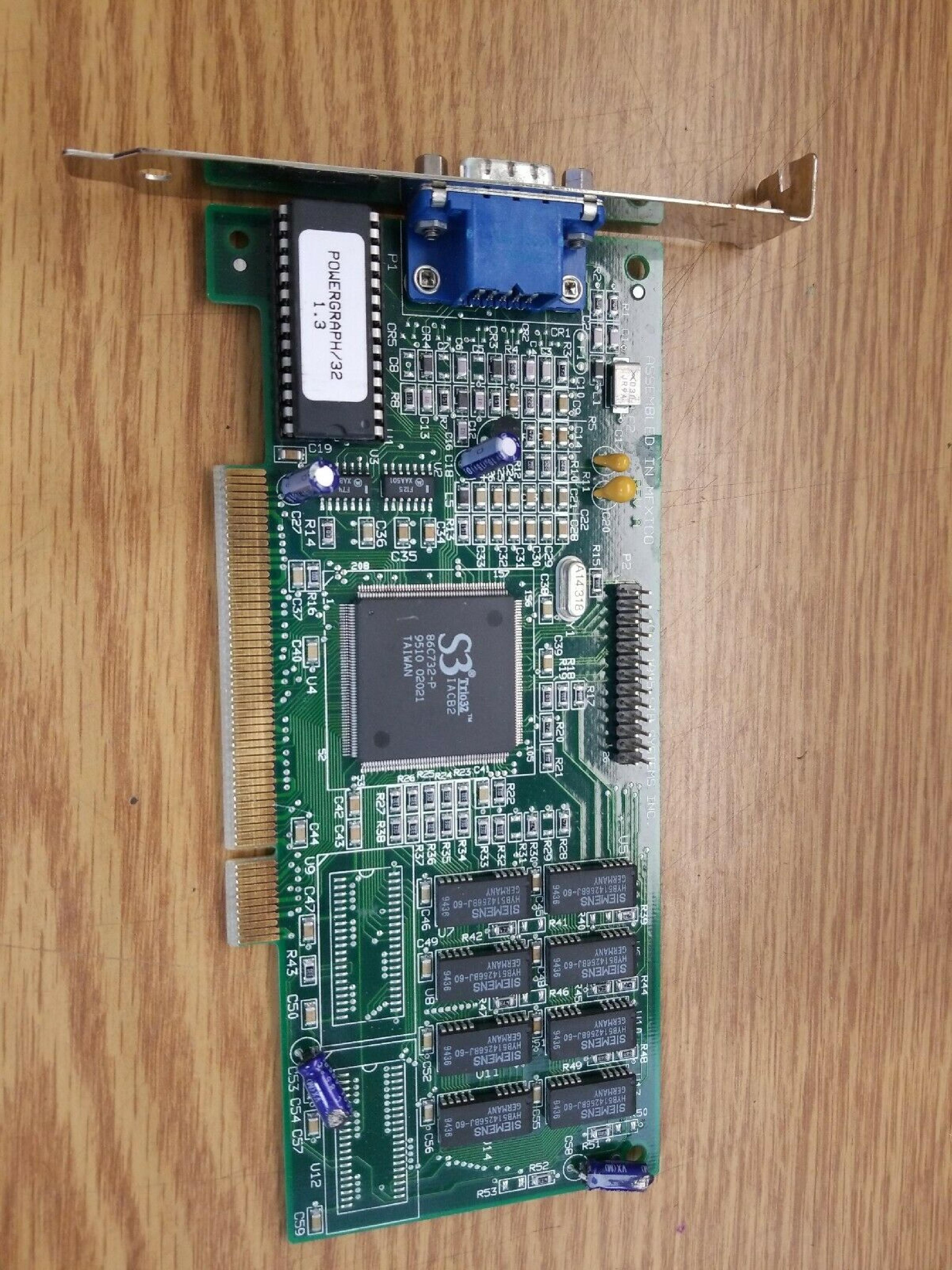 STB SYSTEMS INC 1X0-0331-307 POWERGRAPH/32 1 MB PCI VIDEO CARD