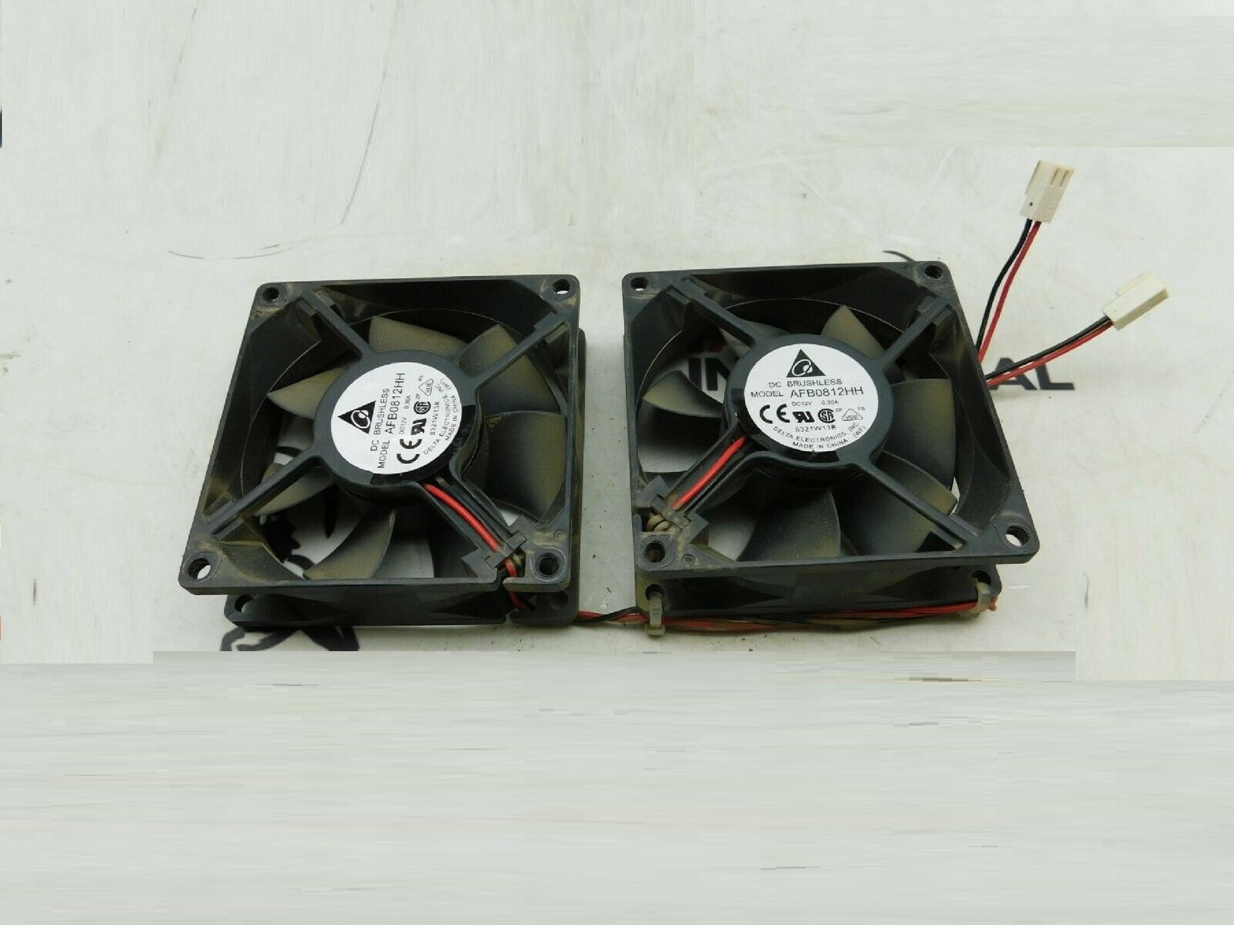 DELTA ELECTRONICS INC AFB0812HH FAN 12V DC 2 WIRES PULLED FROM GADZOOX 3000 DELTA