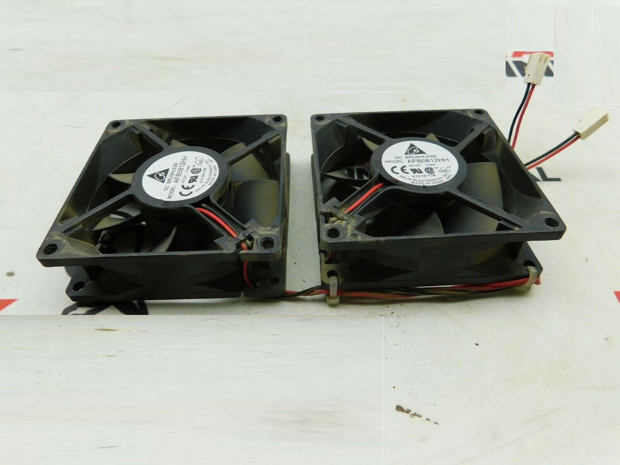 DELTA ELECTRONICS INC AFB0812HH FAN 12V DC 2 WIRES PULLED FROM GADZOOX 3000 DELTA