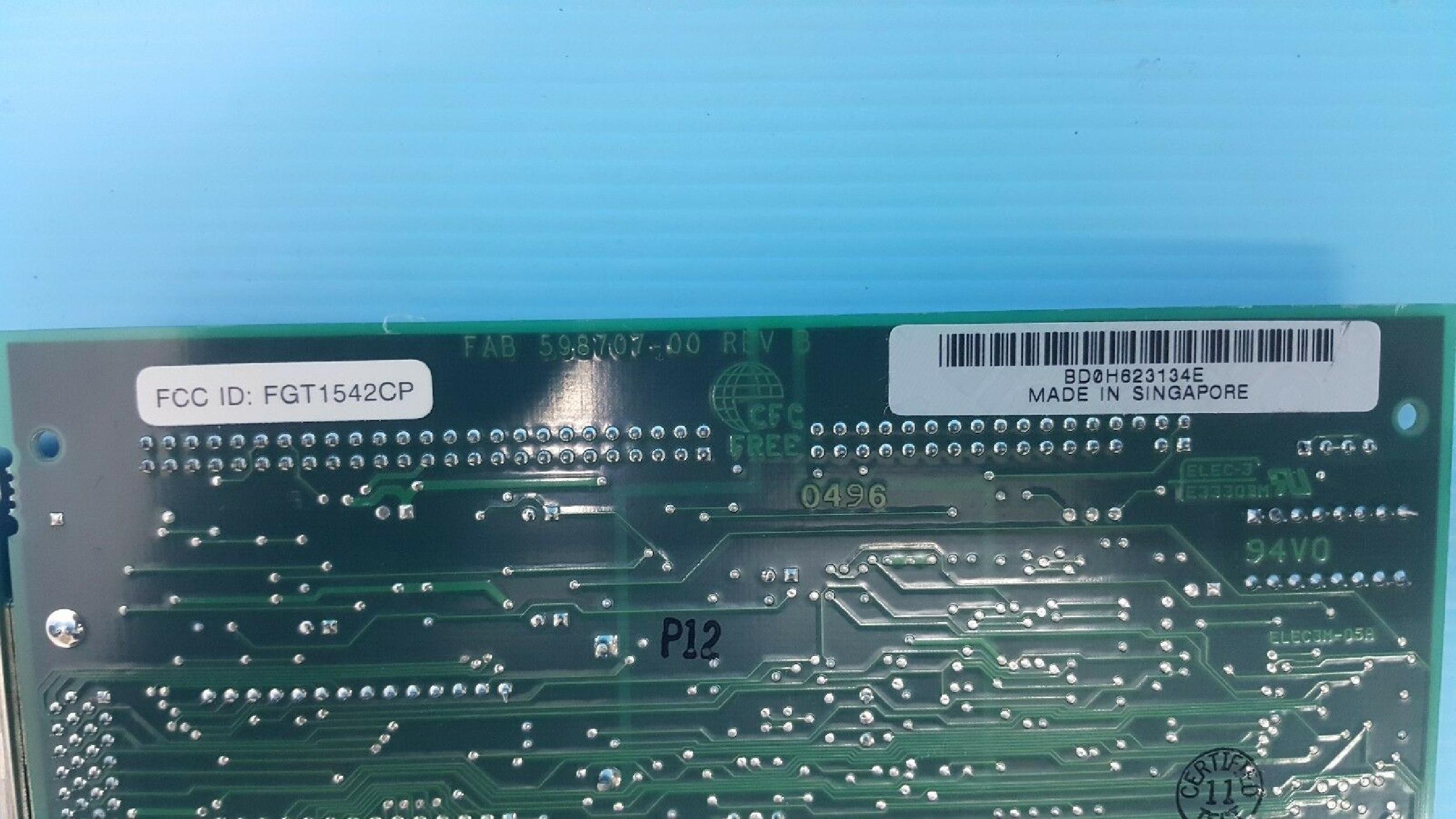 ADAPTEC AHA-1540/42CP ISA SCSI CARD INTERNAL 50 PIN NARROW & FD EXTERNAL 50 PIN HD