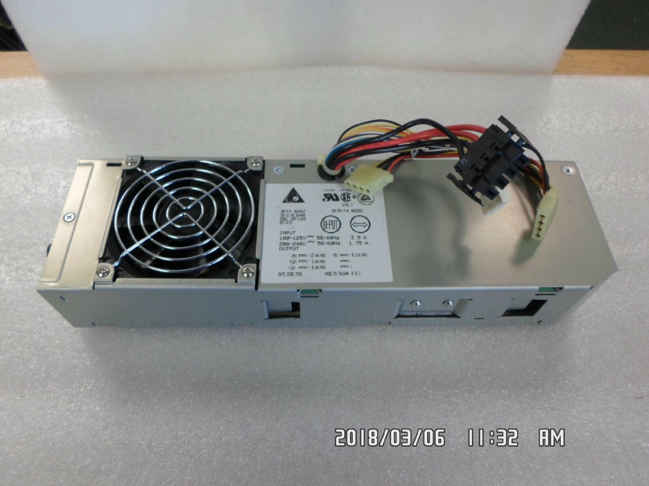 IBM SMP-118CB POWER SUPPLY PULLED FROM 9556-KBA 9556-OBA